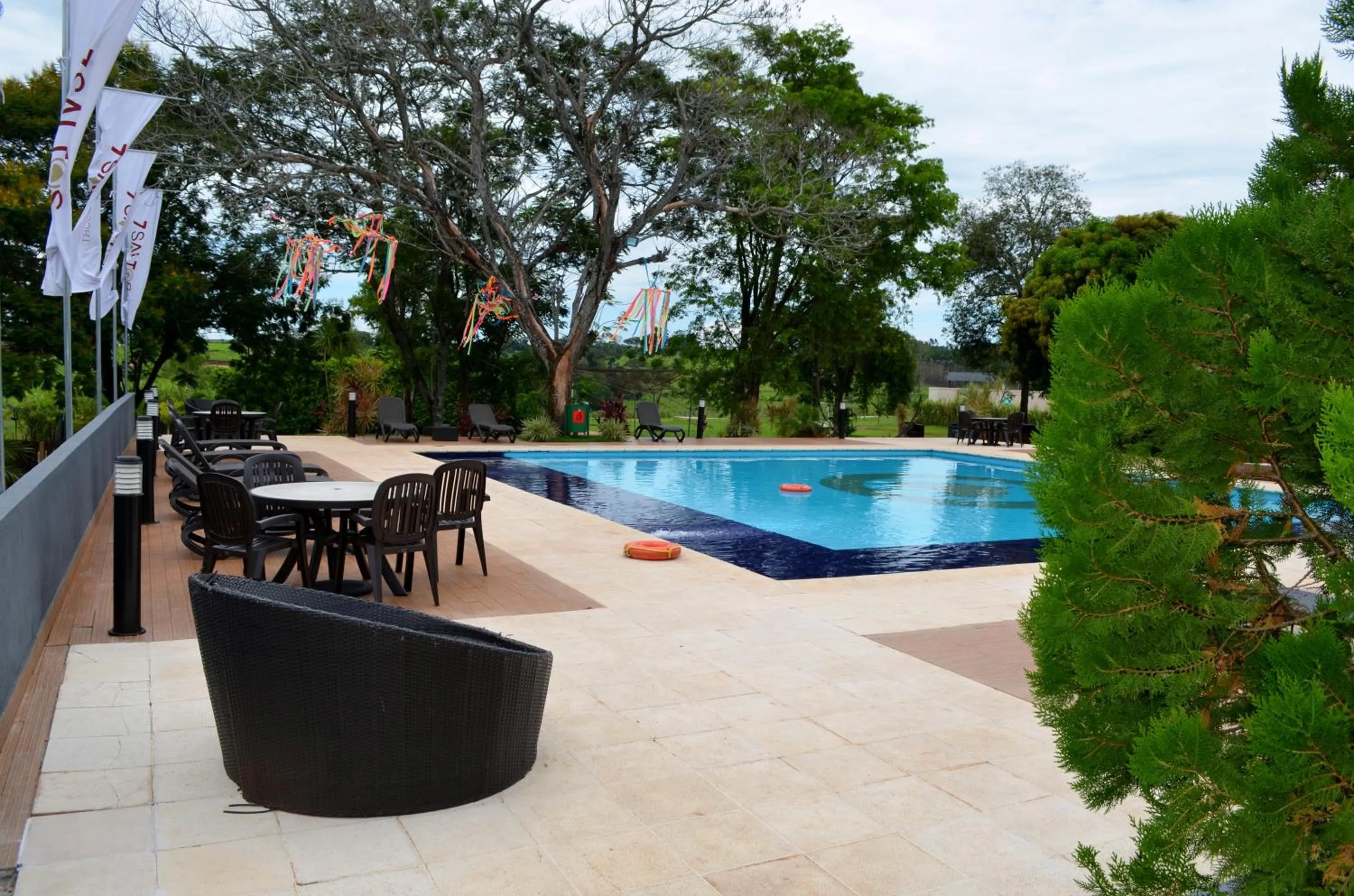 Patio in 7 Saltos Resort