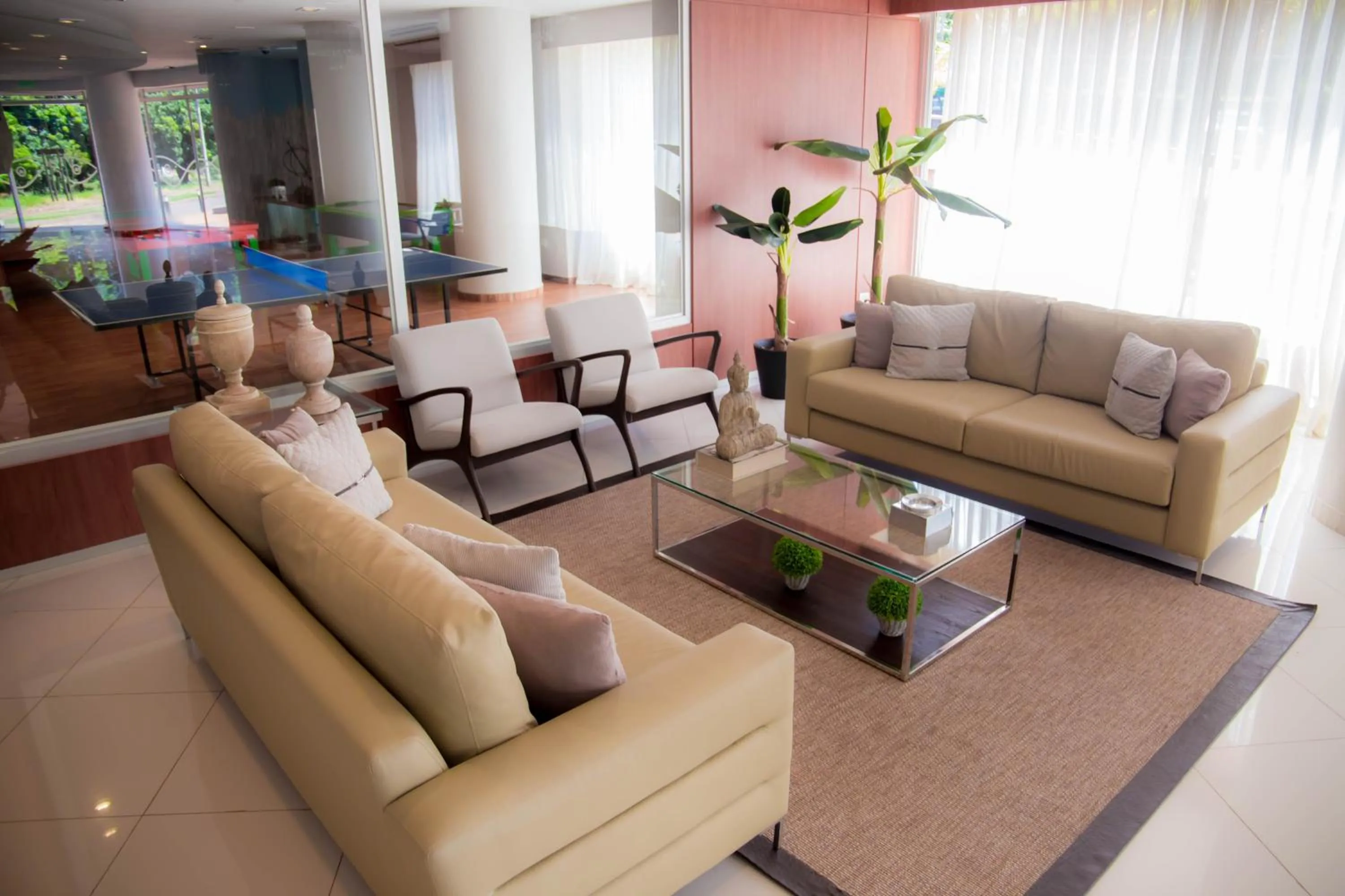 Seating area in 7 Saltos Resort