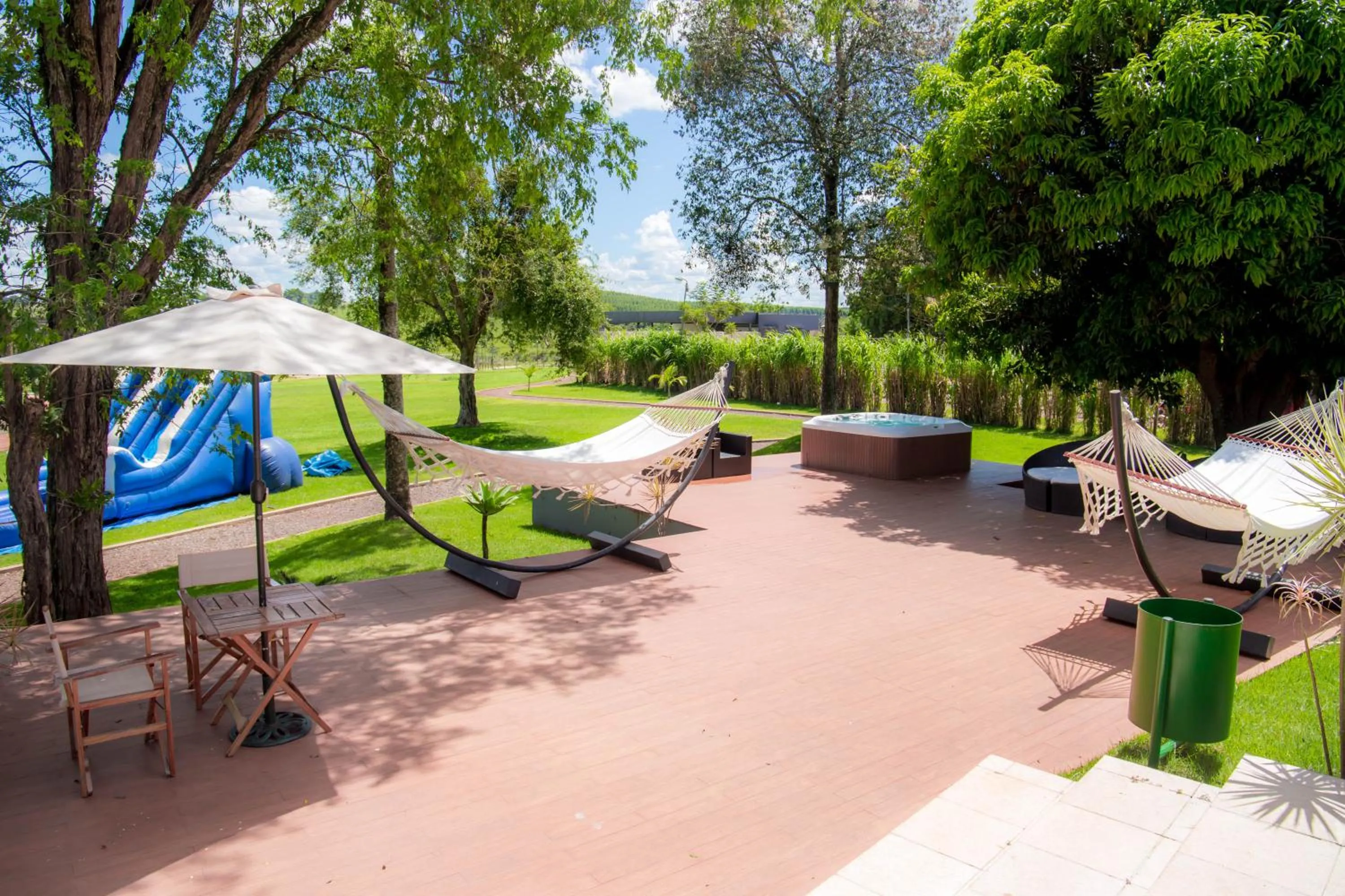 Patio in 7 Saltos Resort