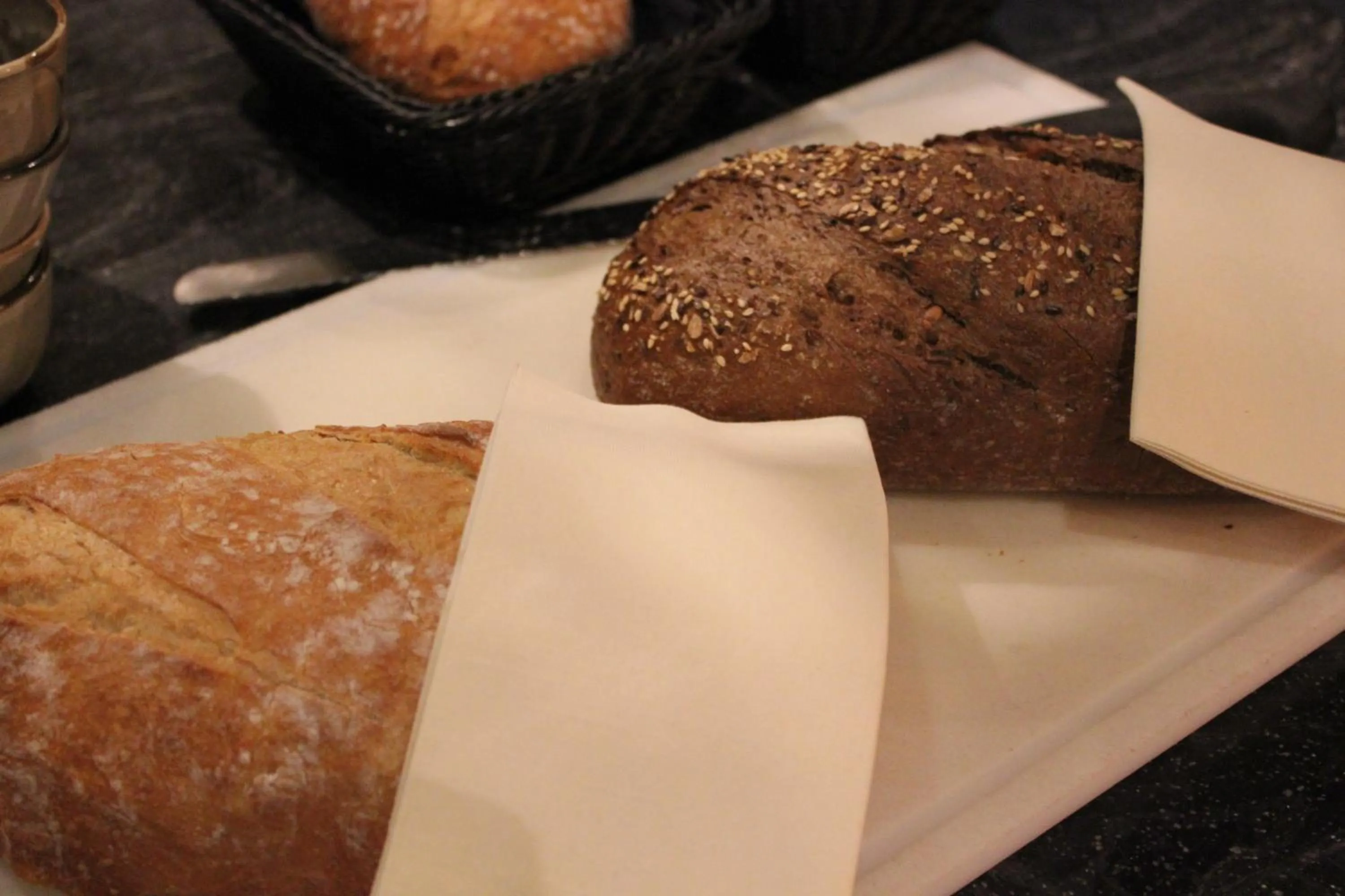 Buffet breakfast in Hotel Bom