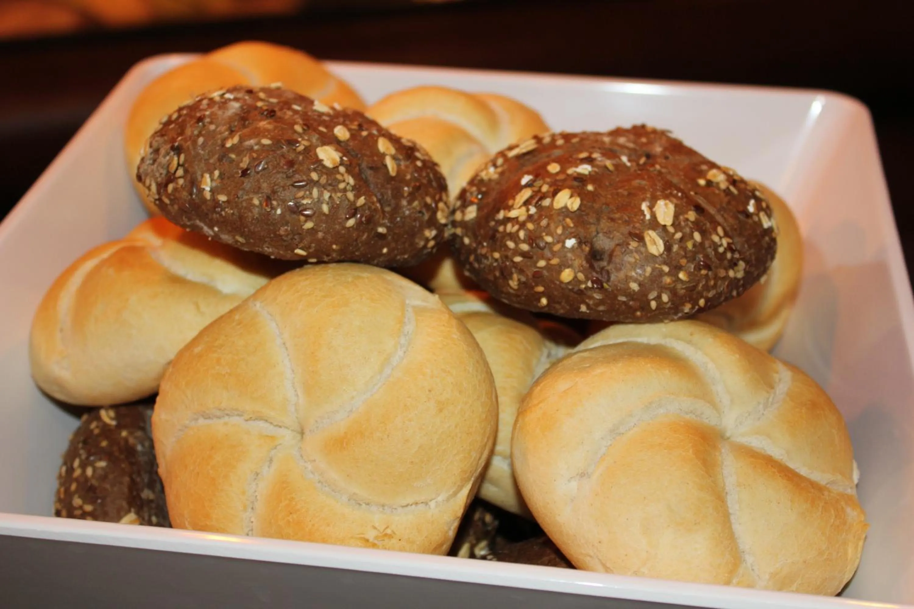 Buffet breakfast in Hotel Bom