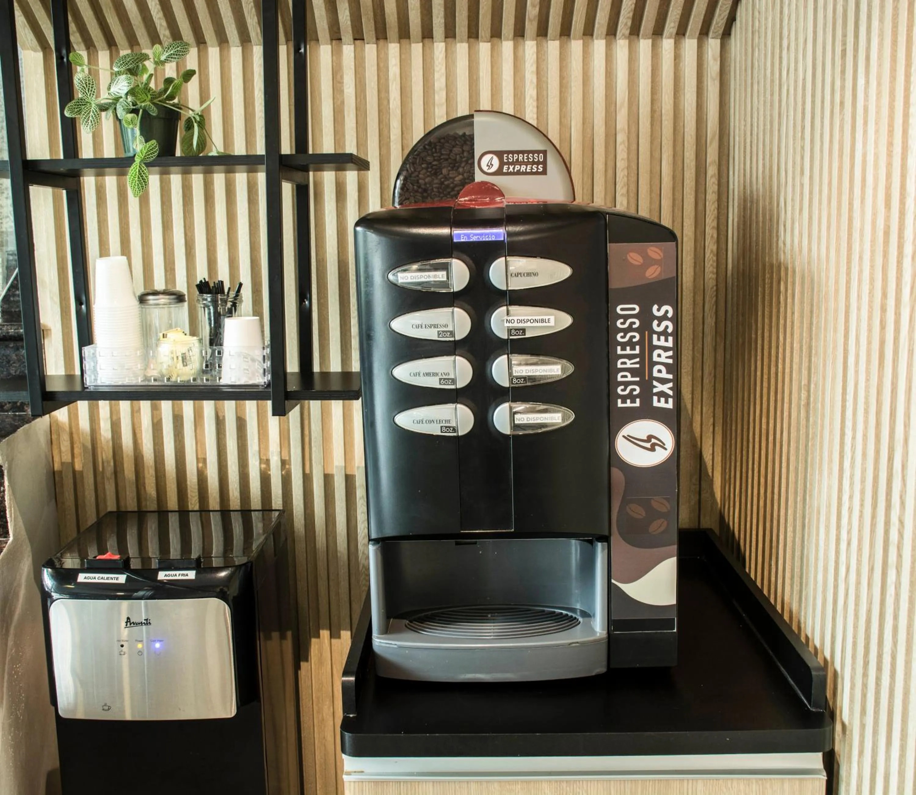 Coffee/tea facilities in Hotel Las Cascadas