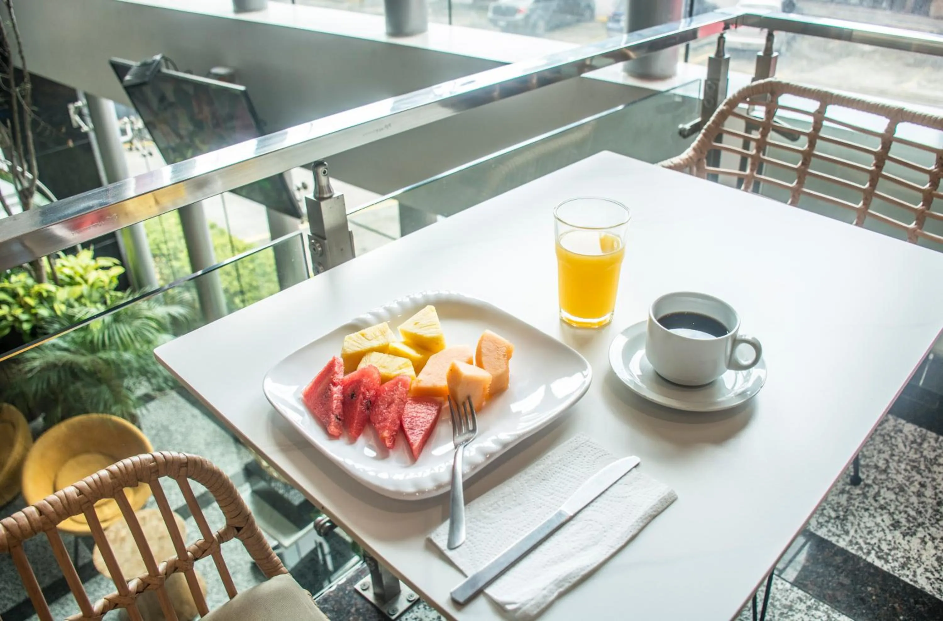 Breakfast in Hotel Las Cascadas