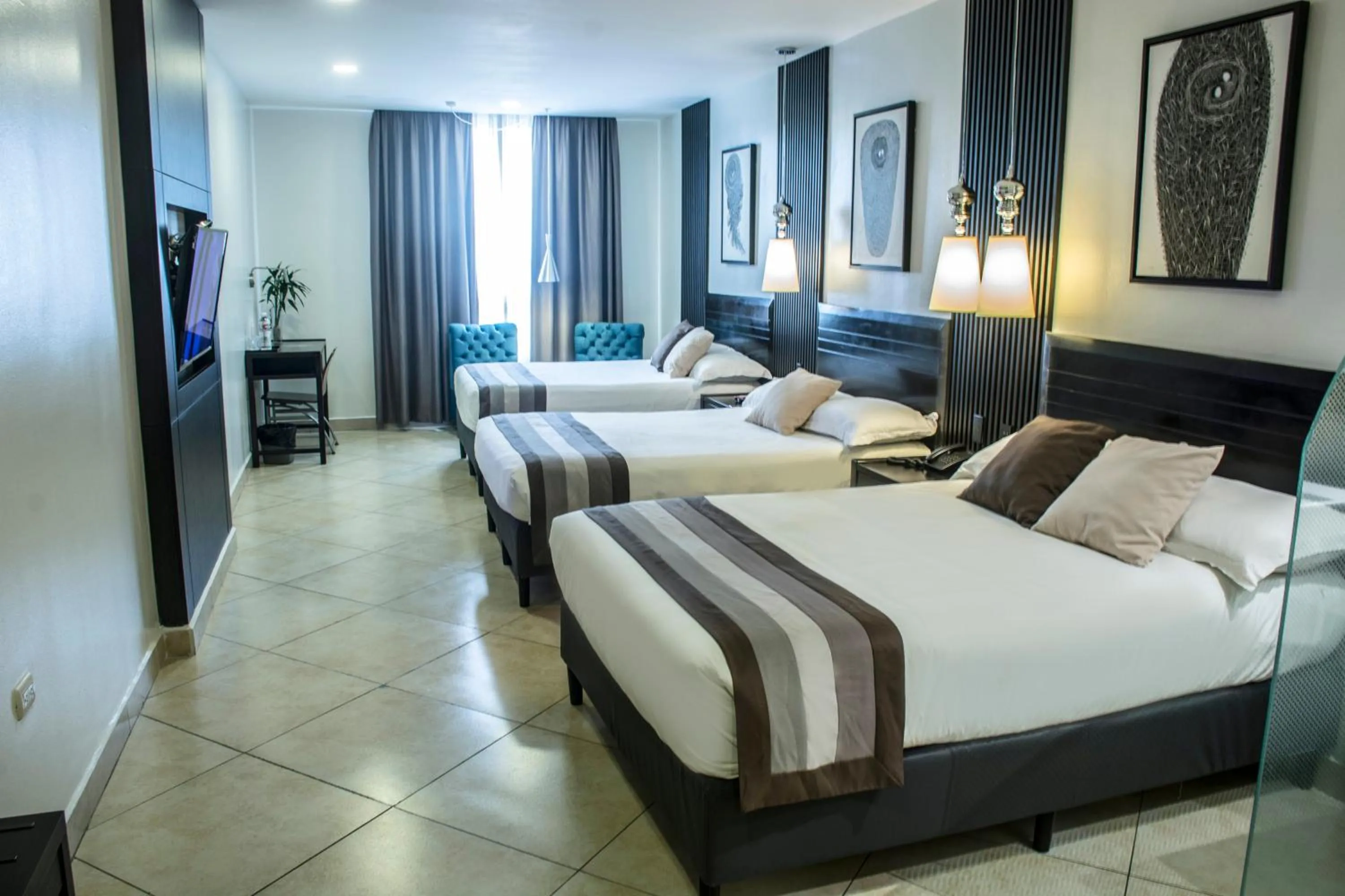 Bed in Hotel Las Cascadas