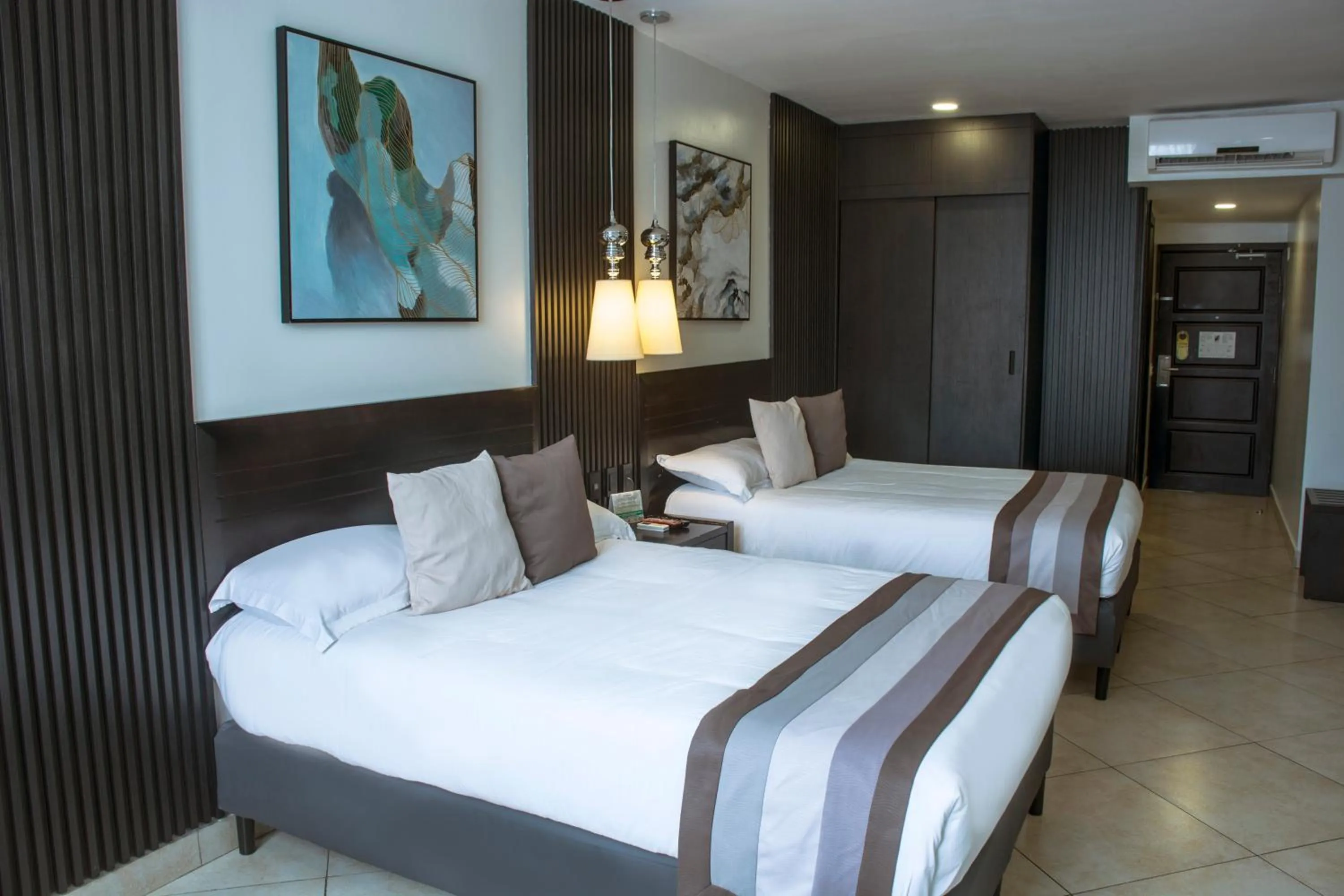 Bed in Hotel Las Cascadas