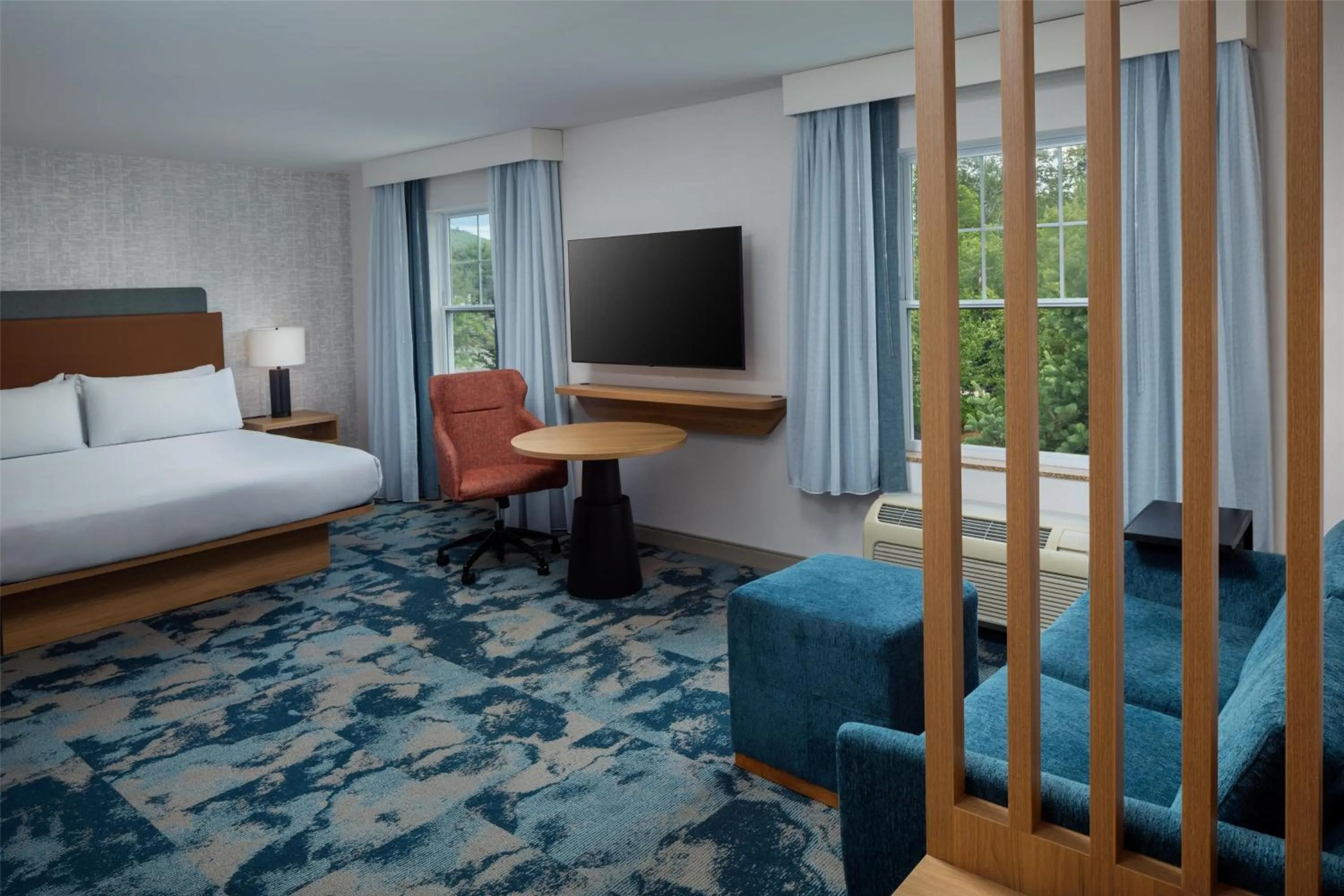 Bed in Hampton Inn & Suites North Conway