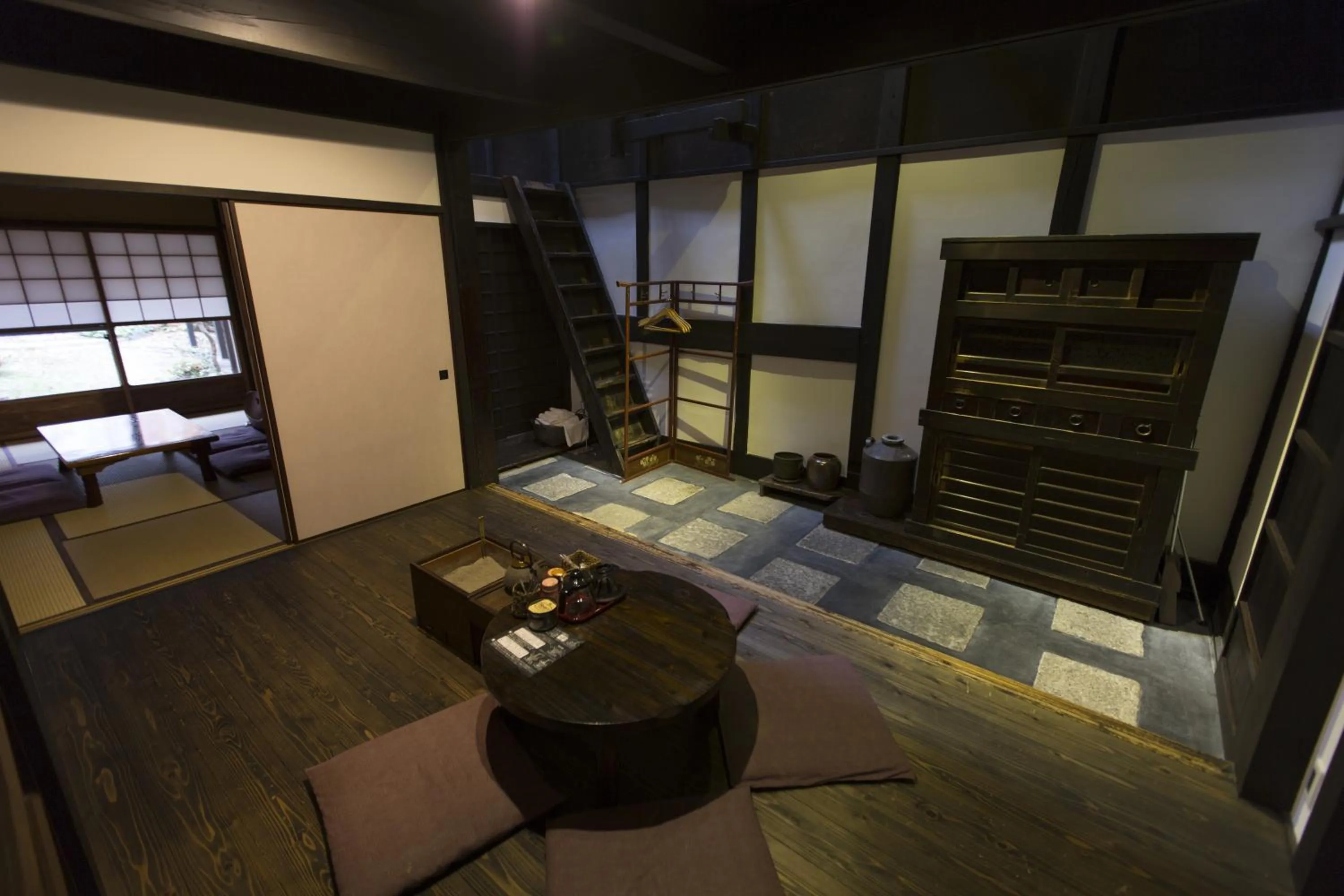 Living room in Shirafuji-an