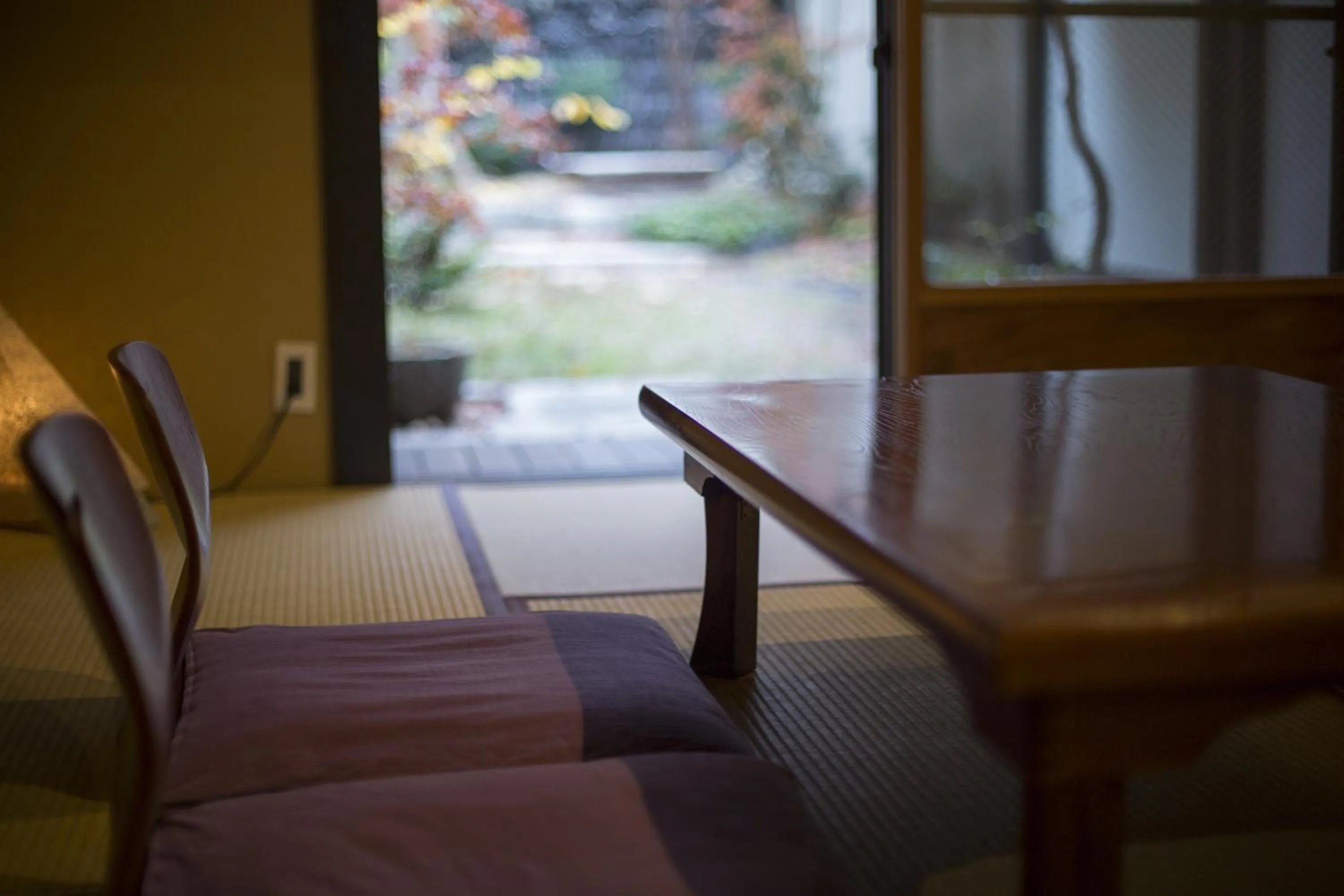 Living room, Bed in Shirafuji-an