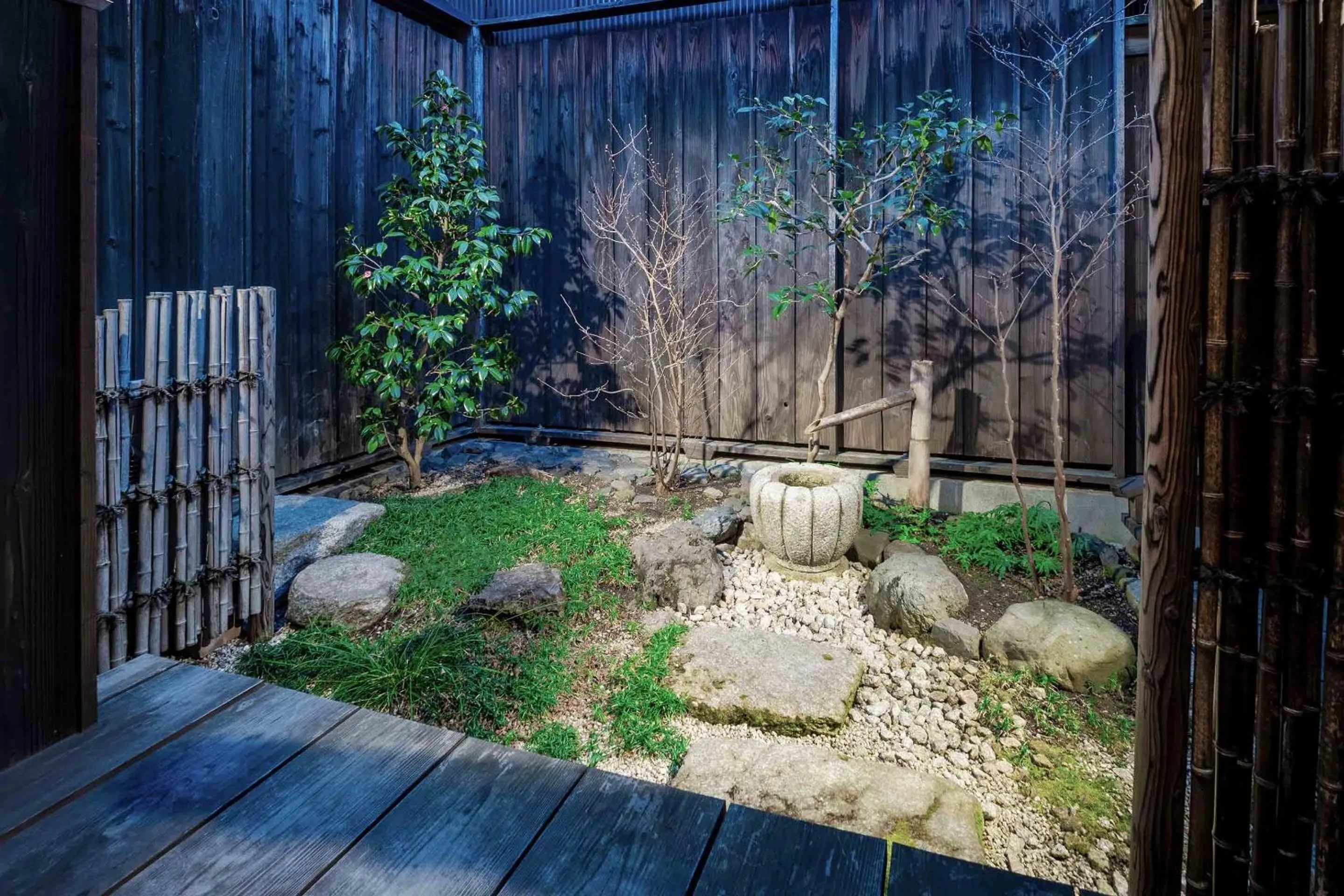 Garden in Akane an Machiya House