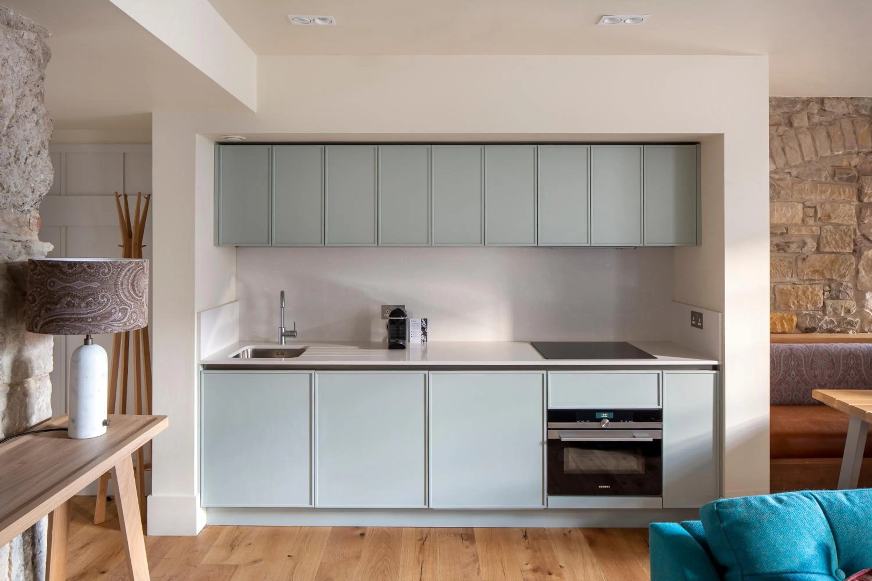Kitchen or kitchenette in Abbey Strand Apartments, at Holyrood