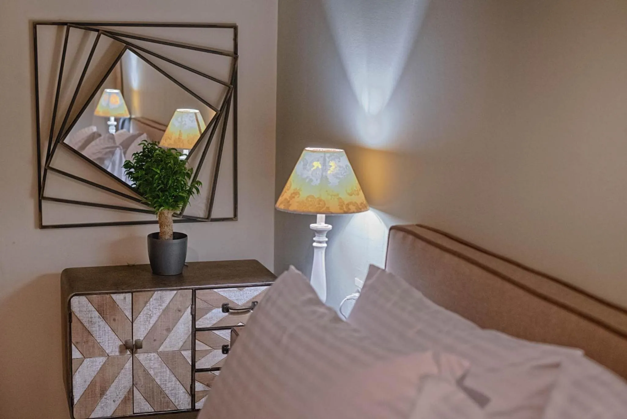 Decorative detail, Bed in Sali Boutique hotel