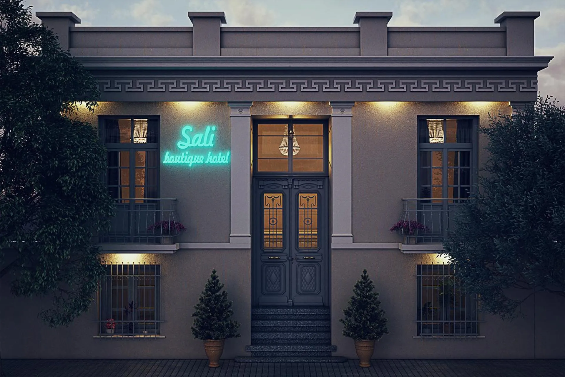 Facade/entrance in Sali Boutique hotel