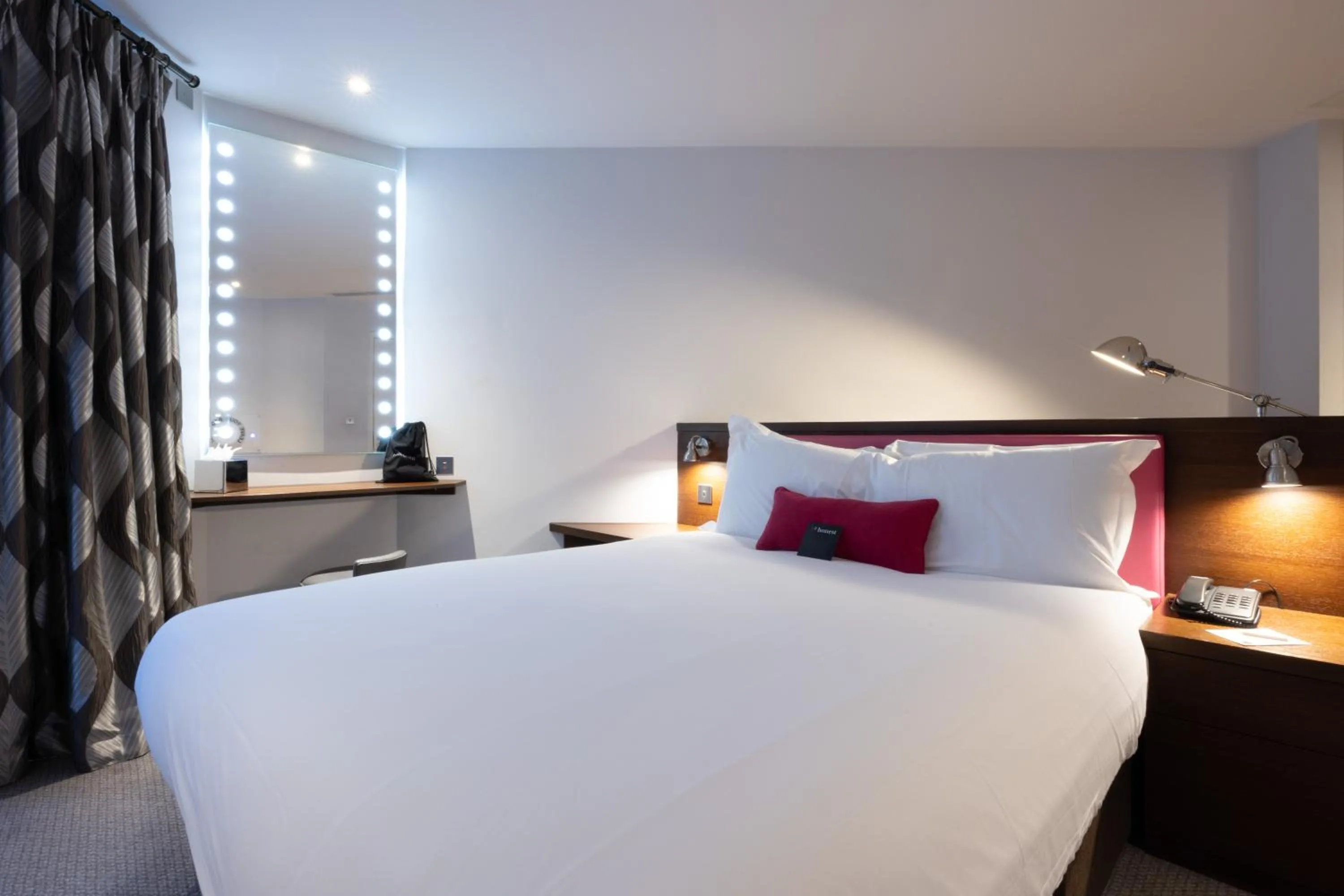 Bedroom, Bed in Bermondsey Square Hotel - A Bespoke Hotel