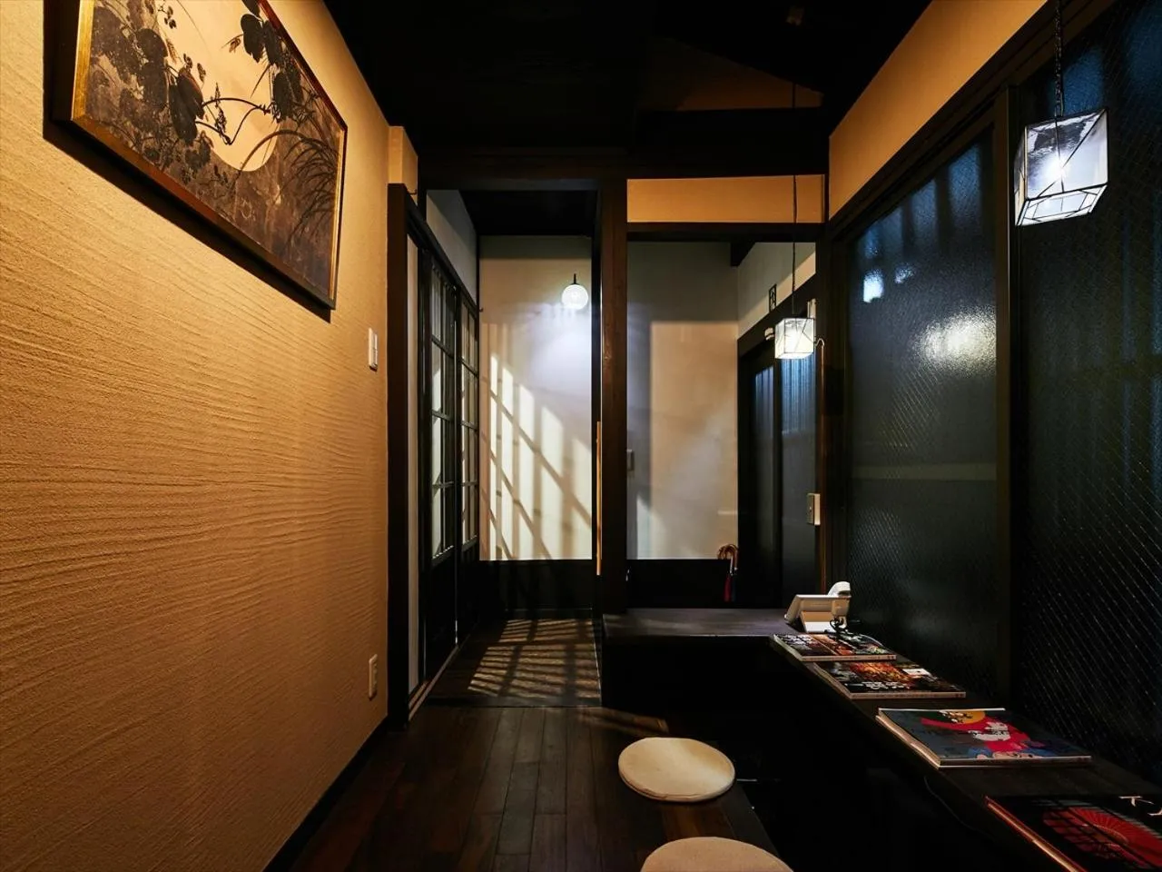 Seating area in Kikyo-an