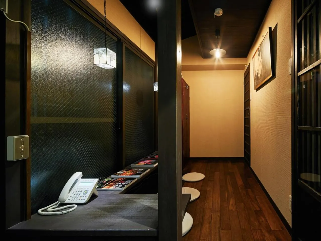 Seating area in Kikyo-an