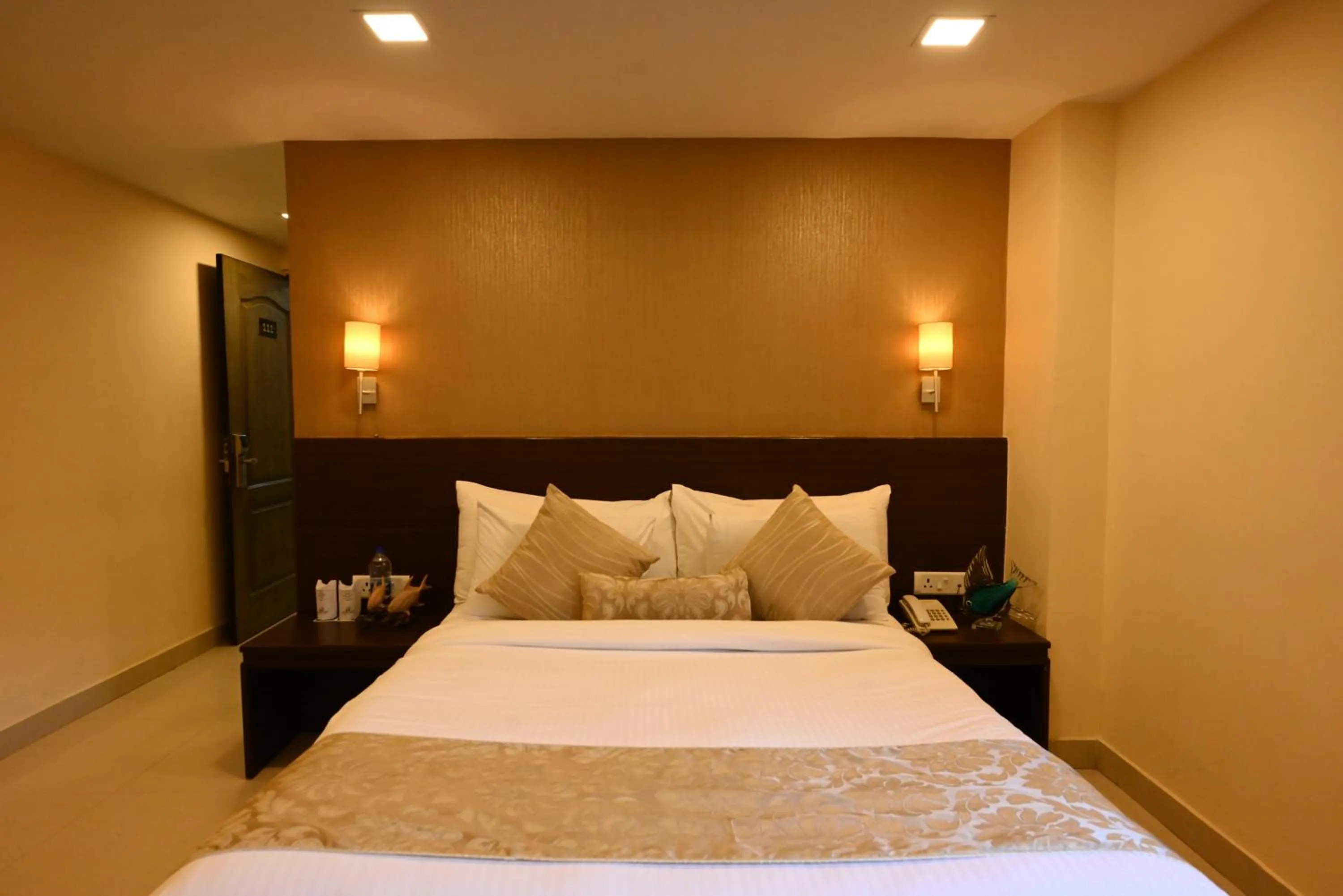 Bed in Little Chef Hotel