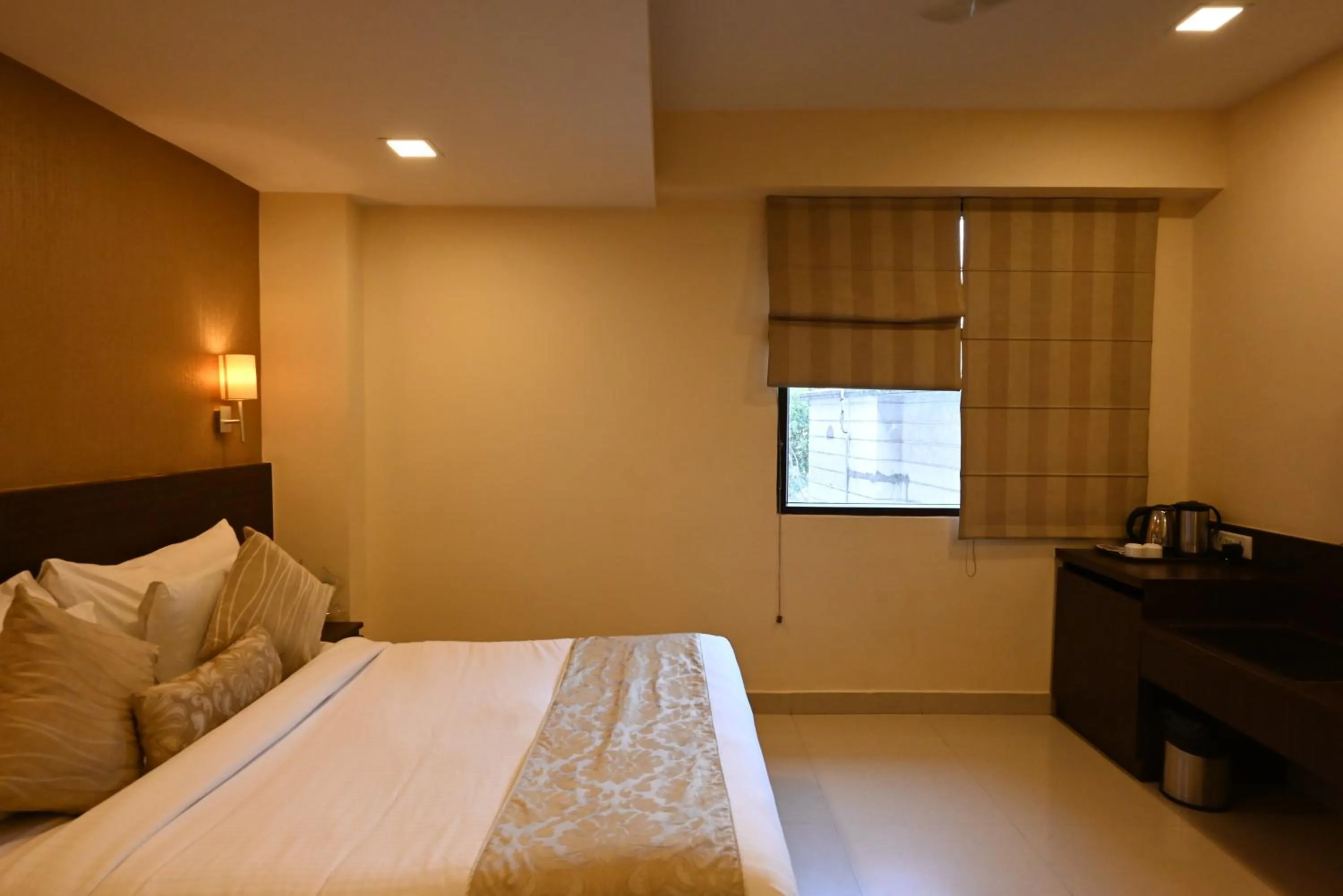 Bed in Little Chef Hotel