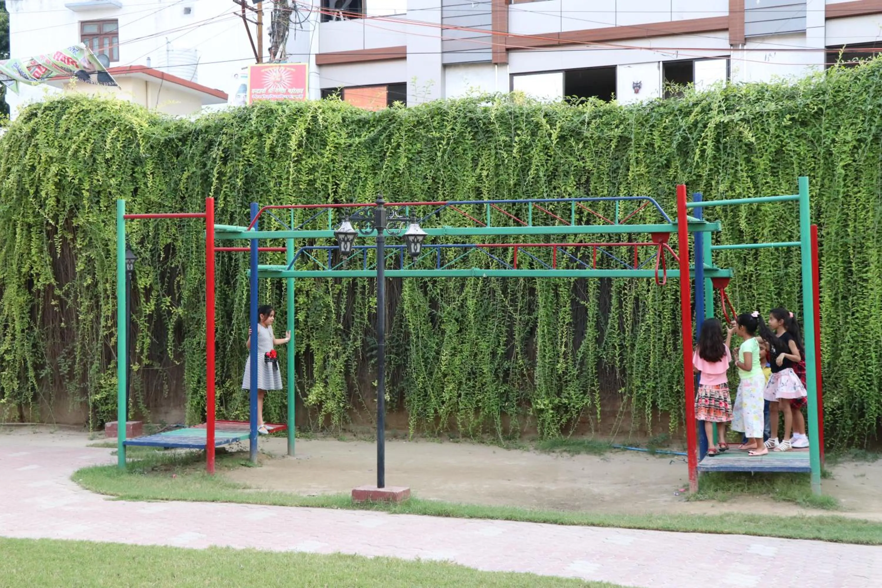Children play ground in Little Chef Hotel