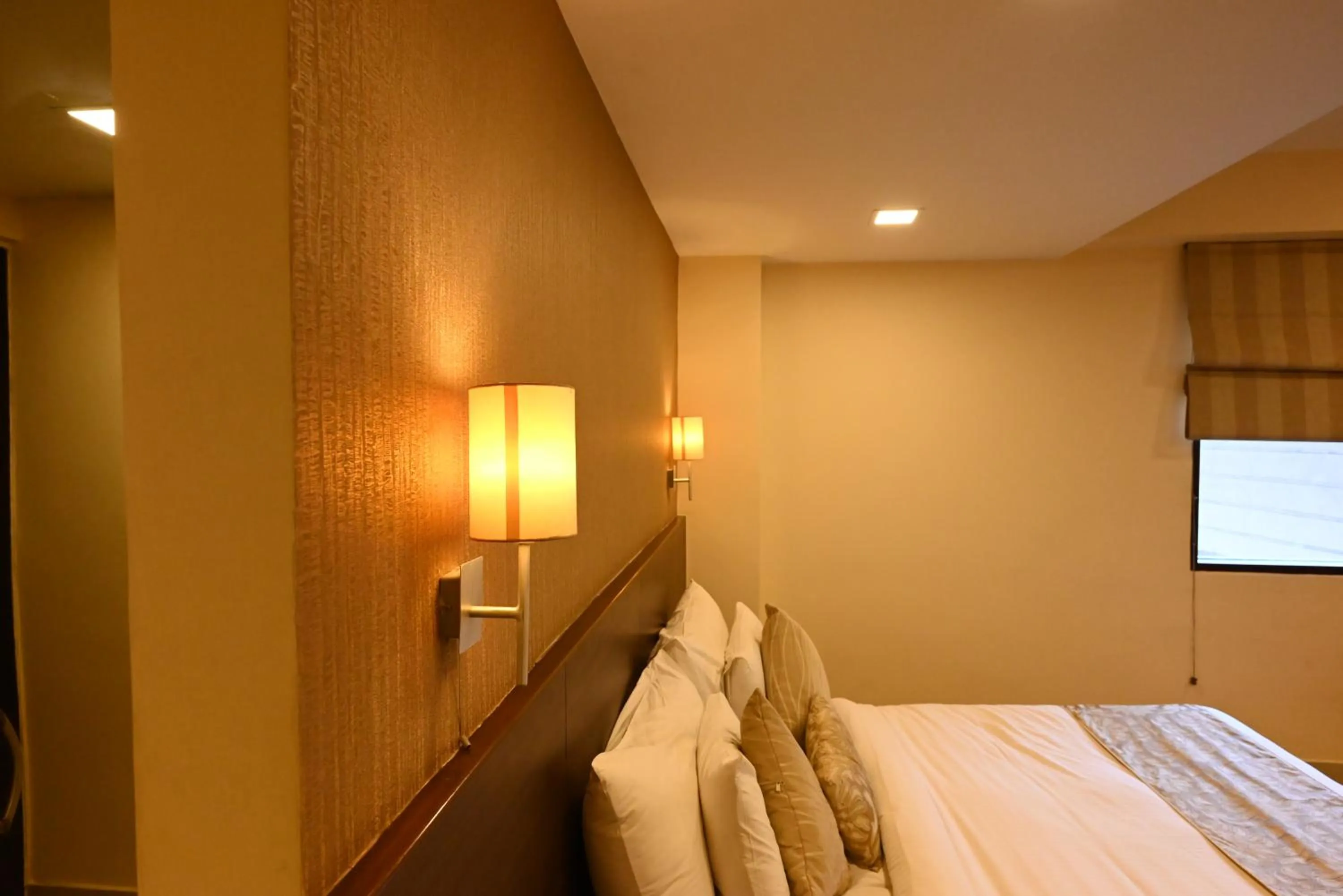 Bed in Little Chef Hotel