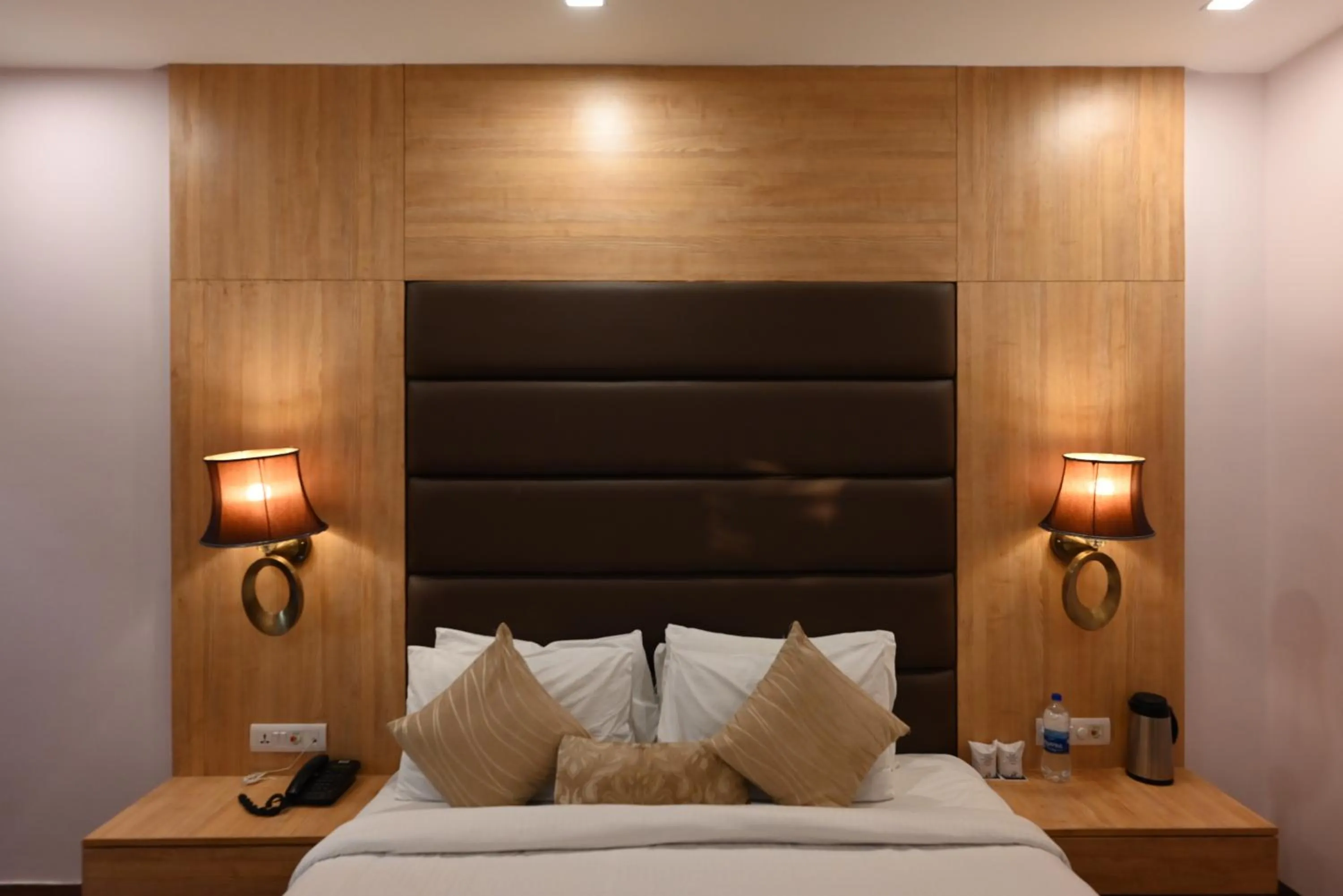 Bed in Little Chef Hotel