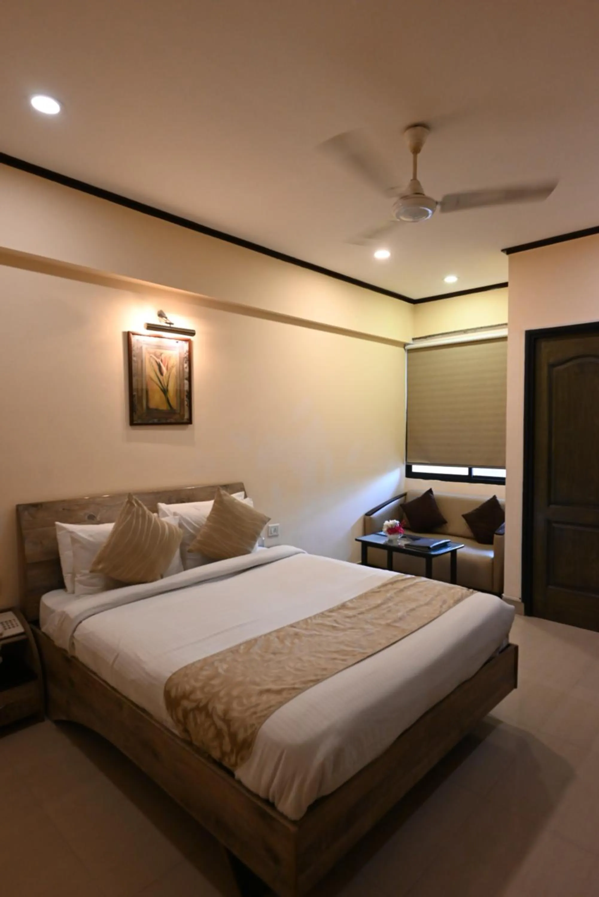 Bed in Little Chef Hotel