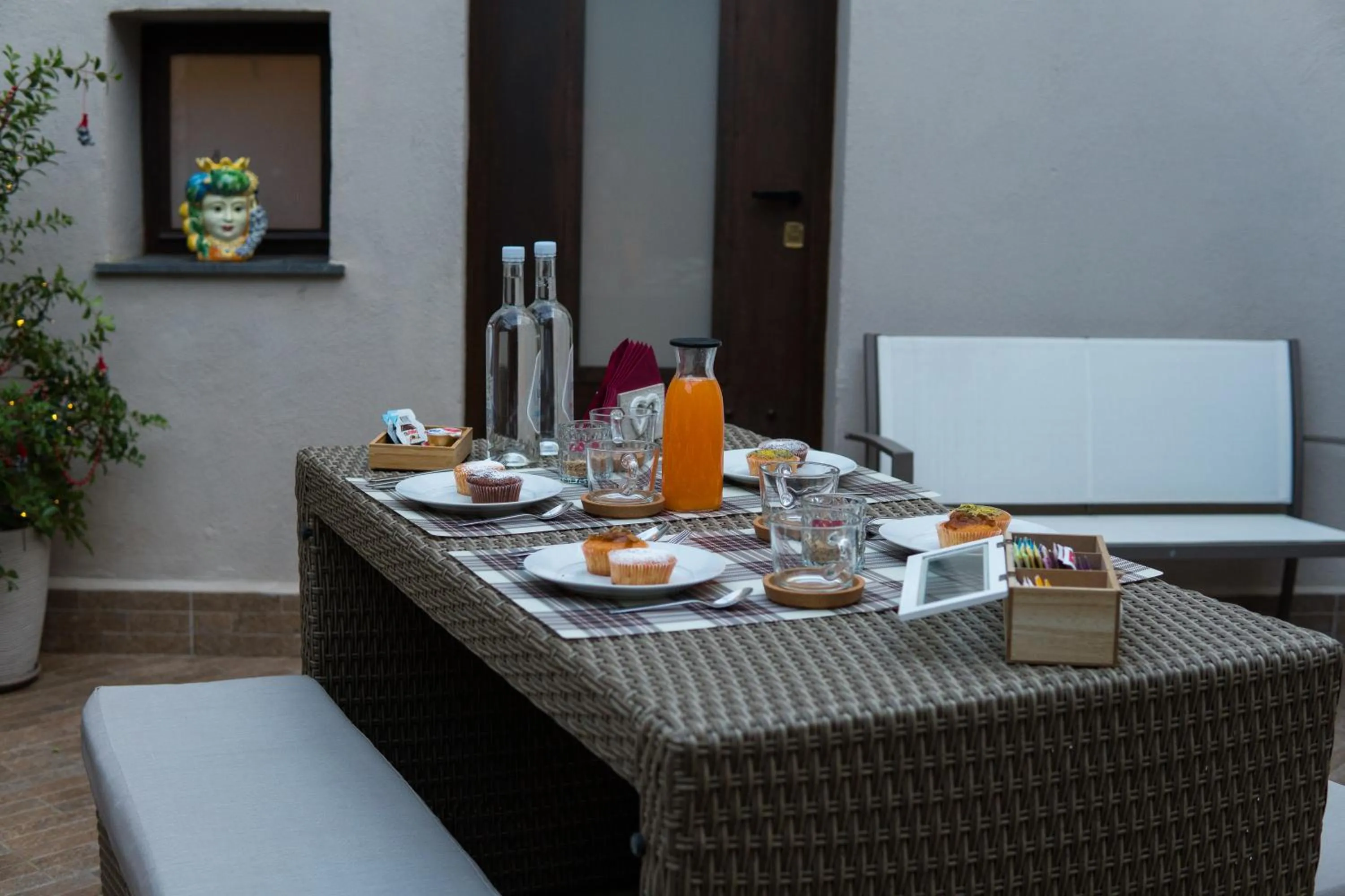 Decorative detail in B&B La Casetta