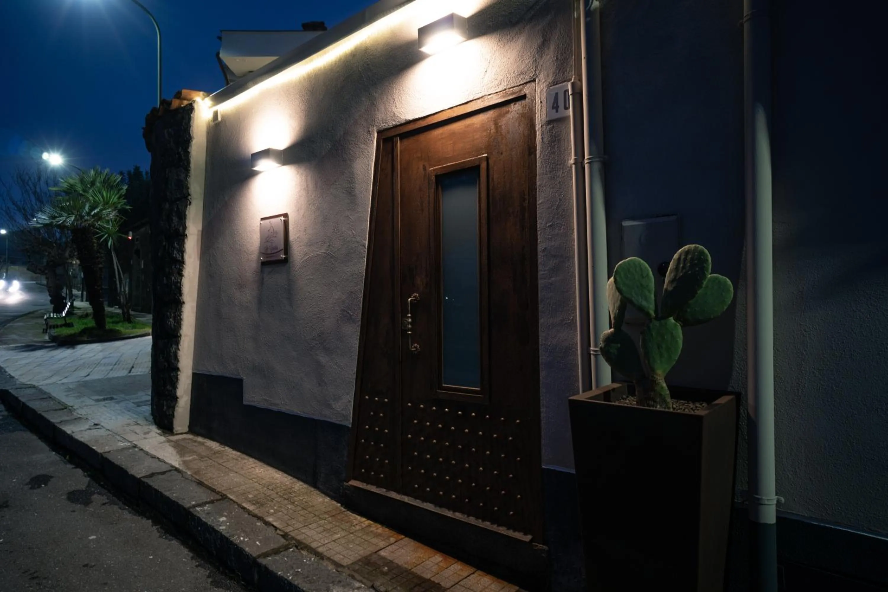 Facade/entrance in B&B La Casetta