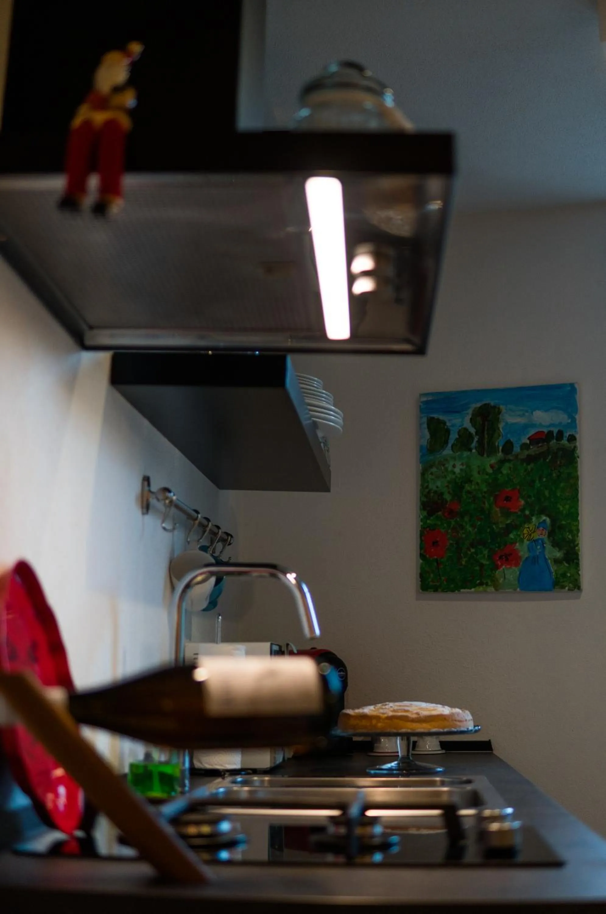 Kitchen or kitchenette in B&B La Casetta