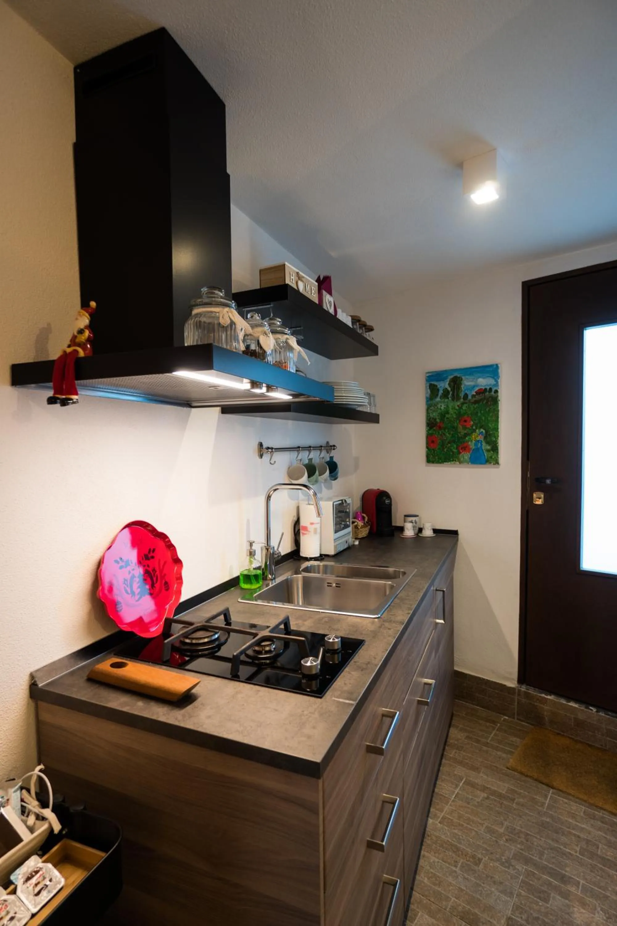 Kitchen or kitchenette in B&B La Casetta