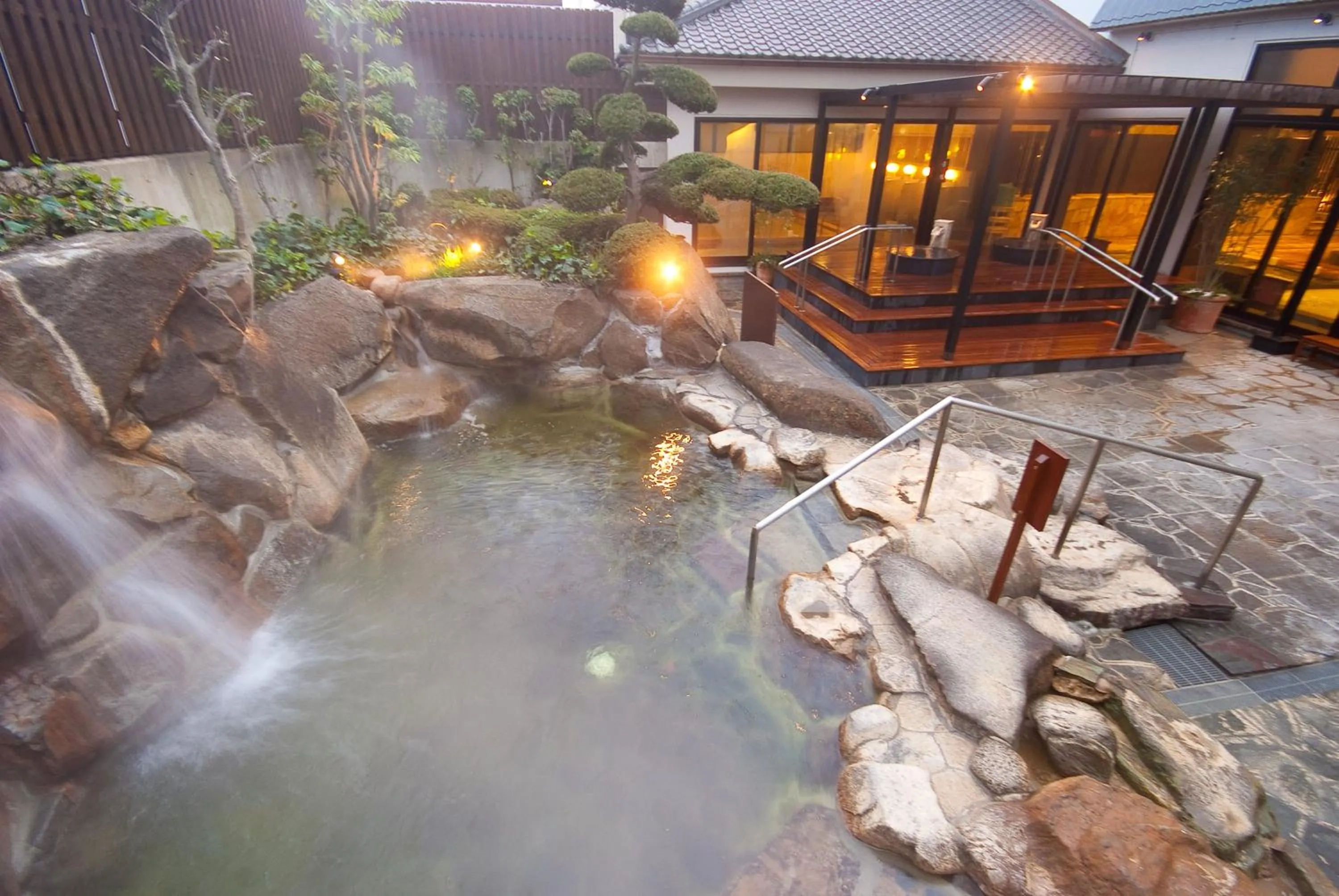 Open Air Bath in Nara Plaza Hotel