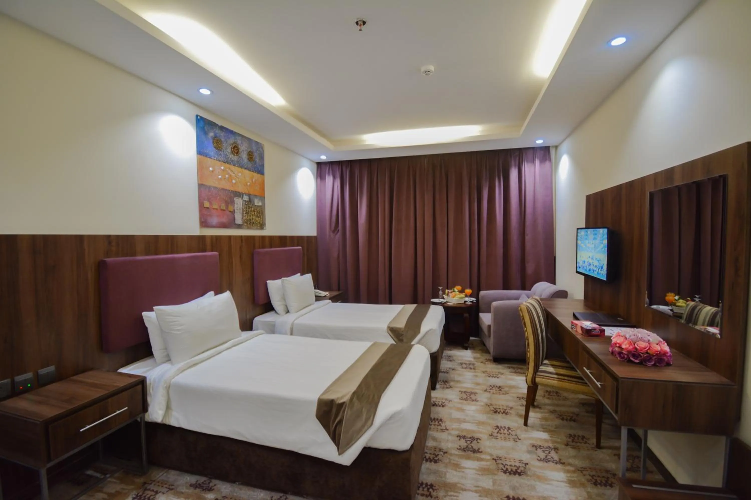 Bedroom in Reef Global Hotel