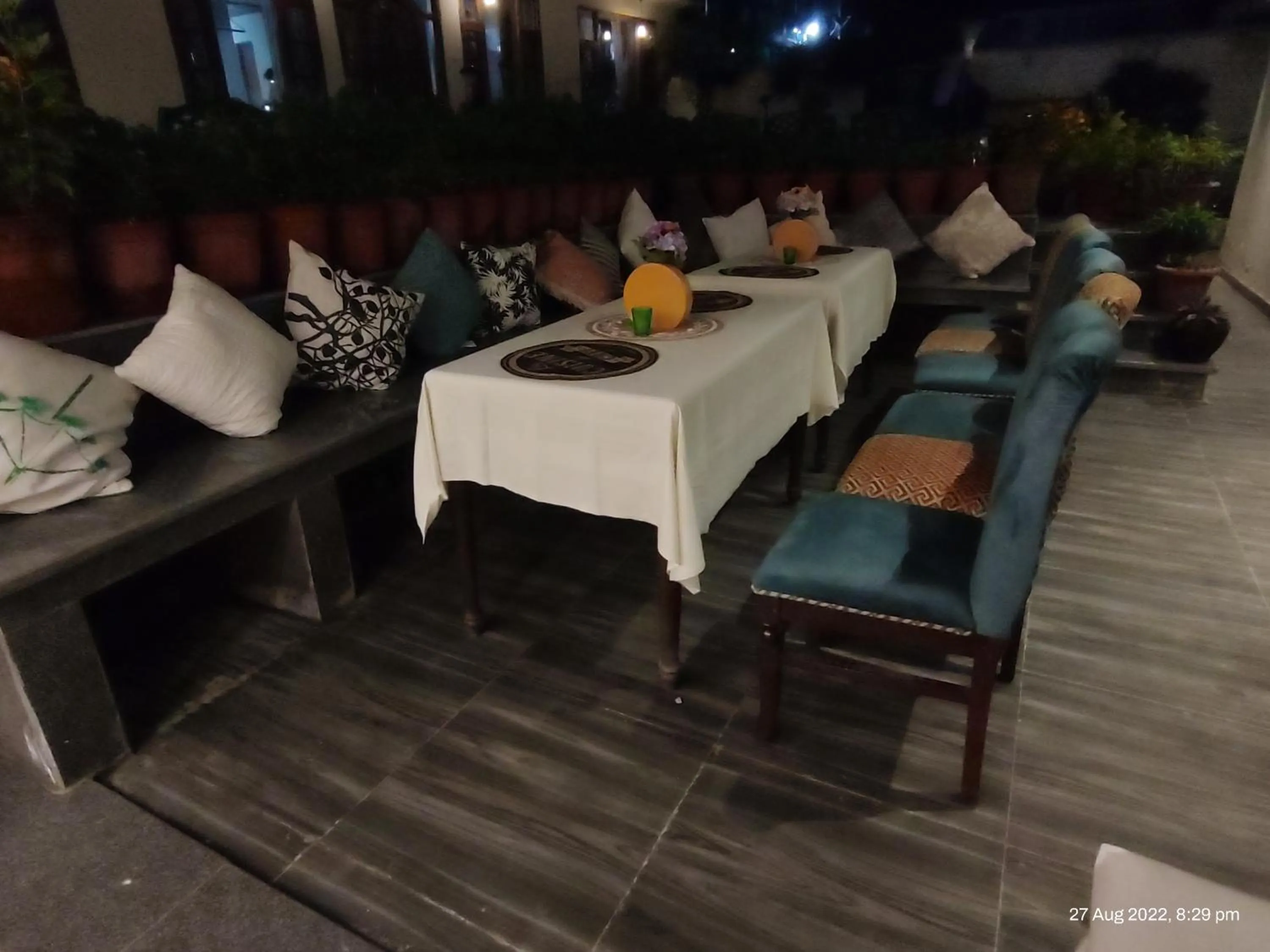 Seating area in Sagrika Resort Dalhousie