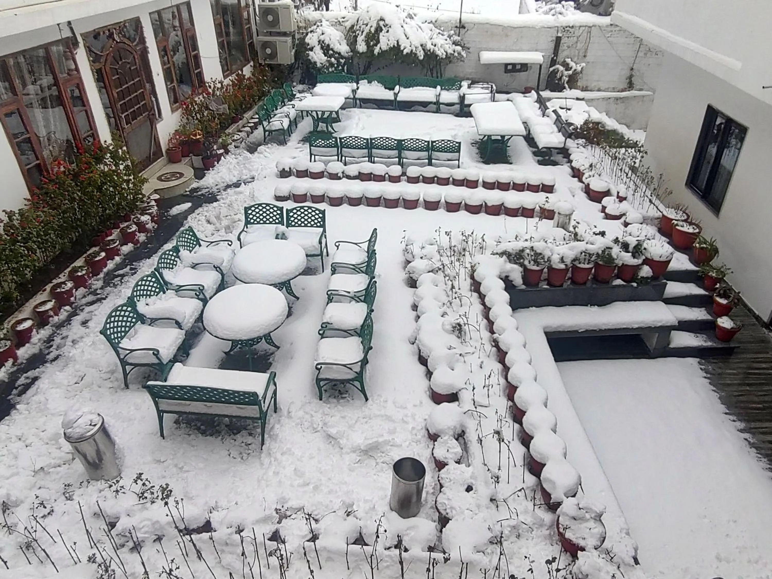 Garden in Sagrika Resort Dalhousie