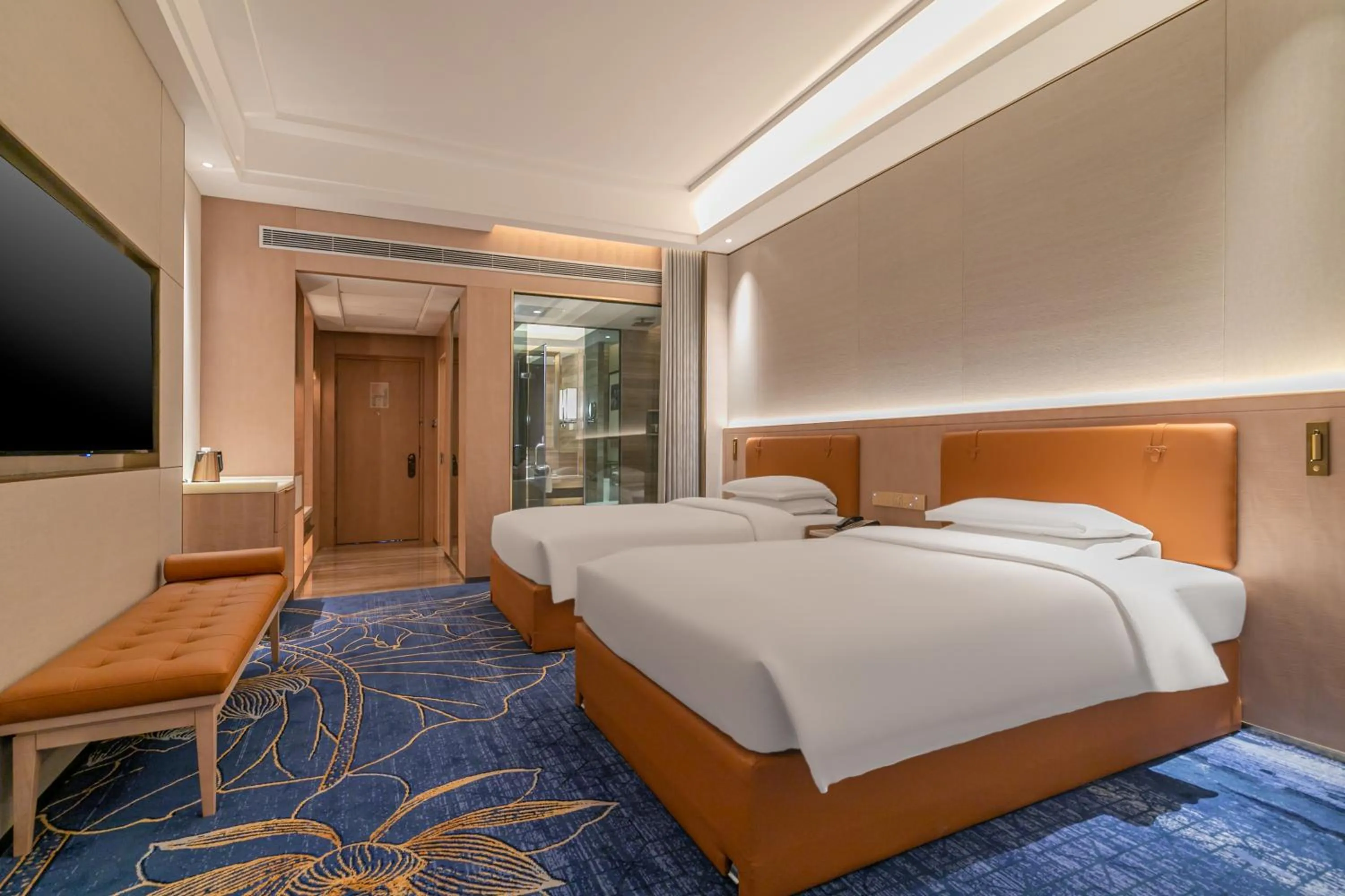 Photo of the whole room, Bed in Easeland Hotel Guangzhou