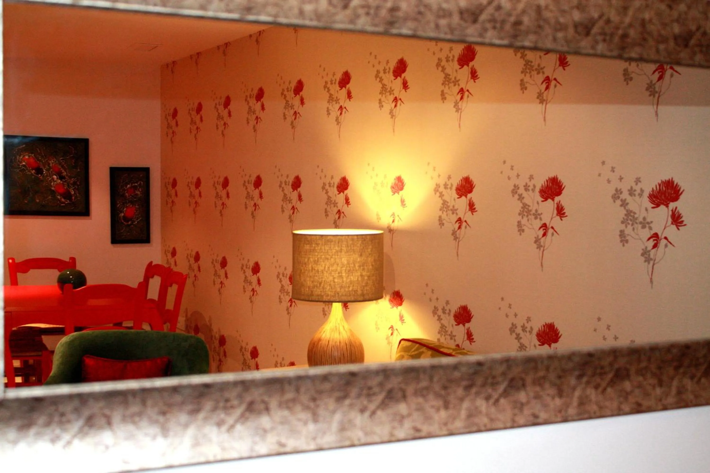 Living room, Bed in Singular Virgenes