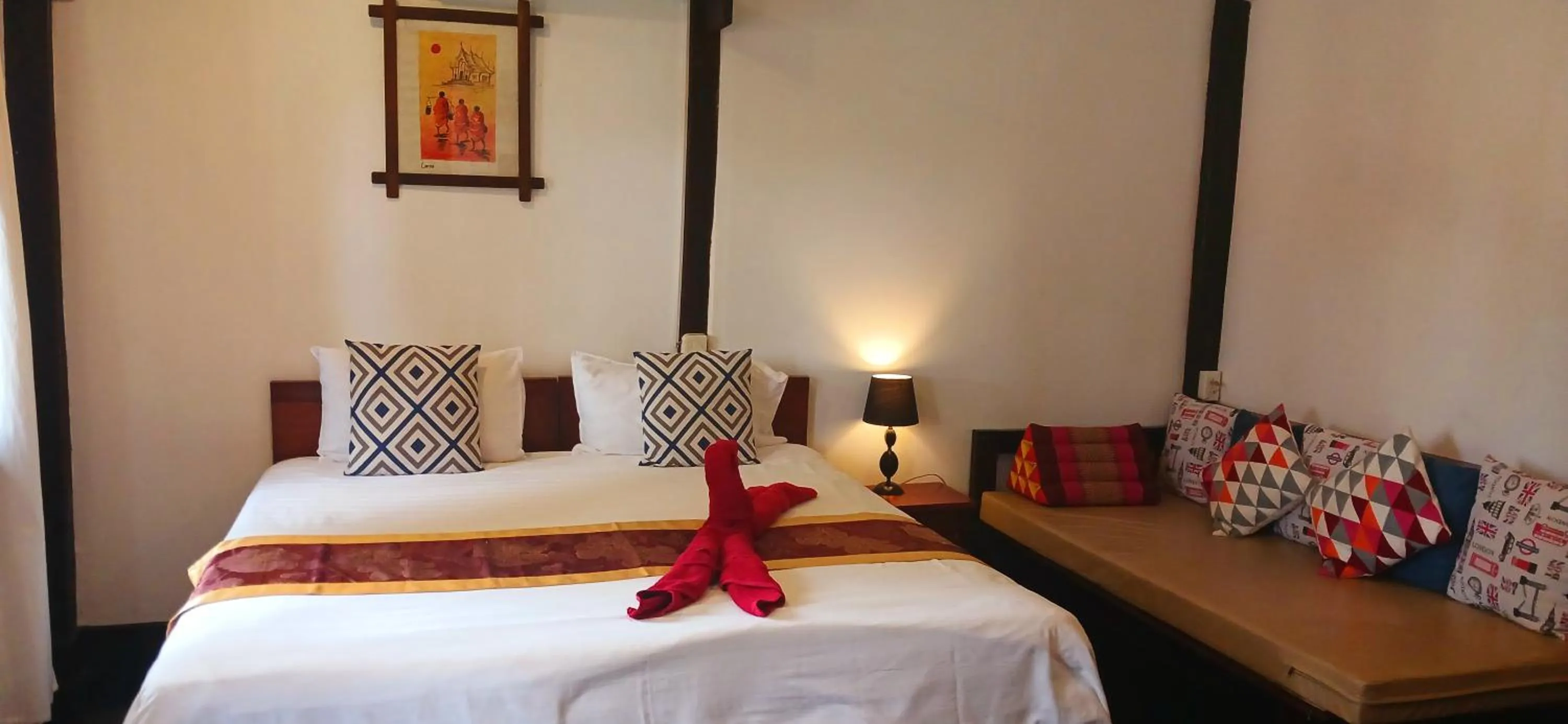 Bed in Saynamkhan River View