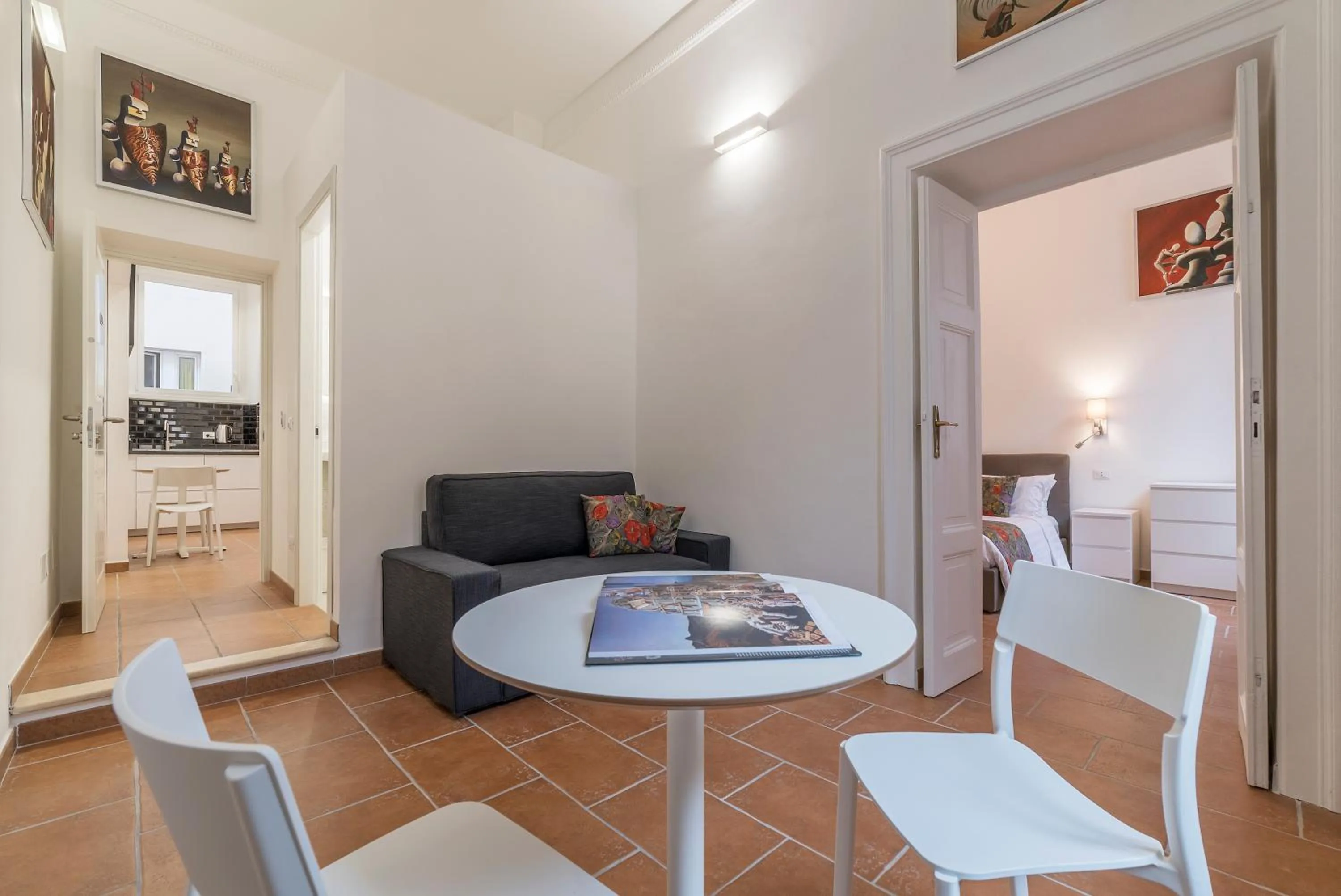 Living room in Appartamento Via Genova