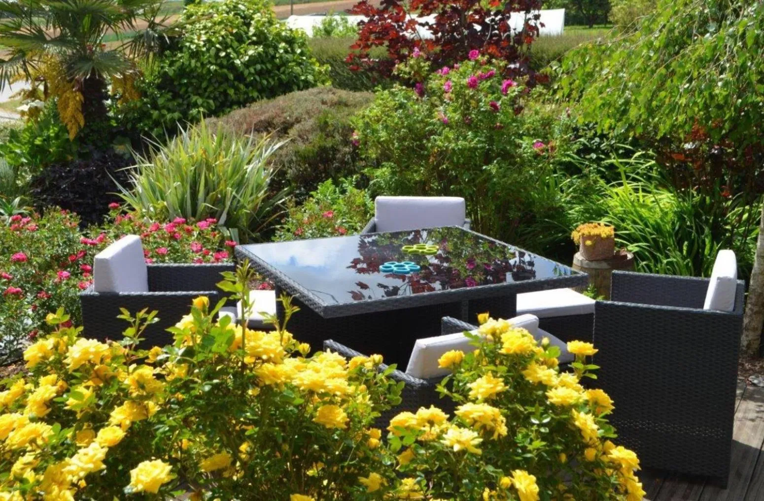 Balcony/Terrace in Les Chambres de Kermenguy