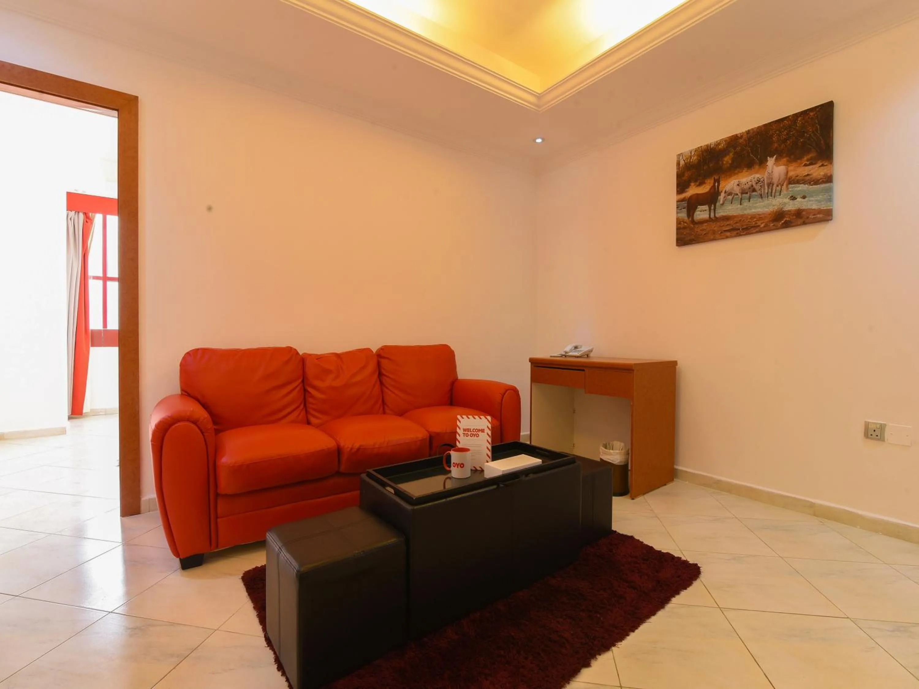 Living room in Mirage Hotel