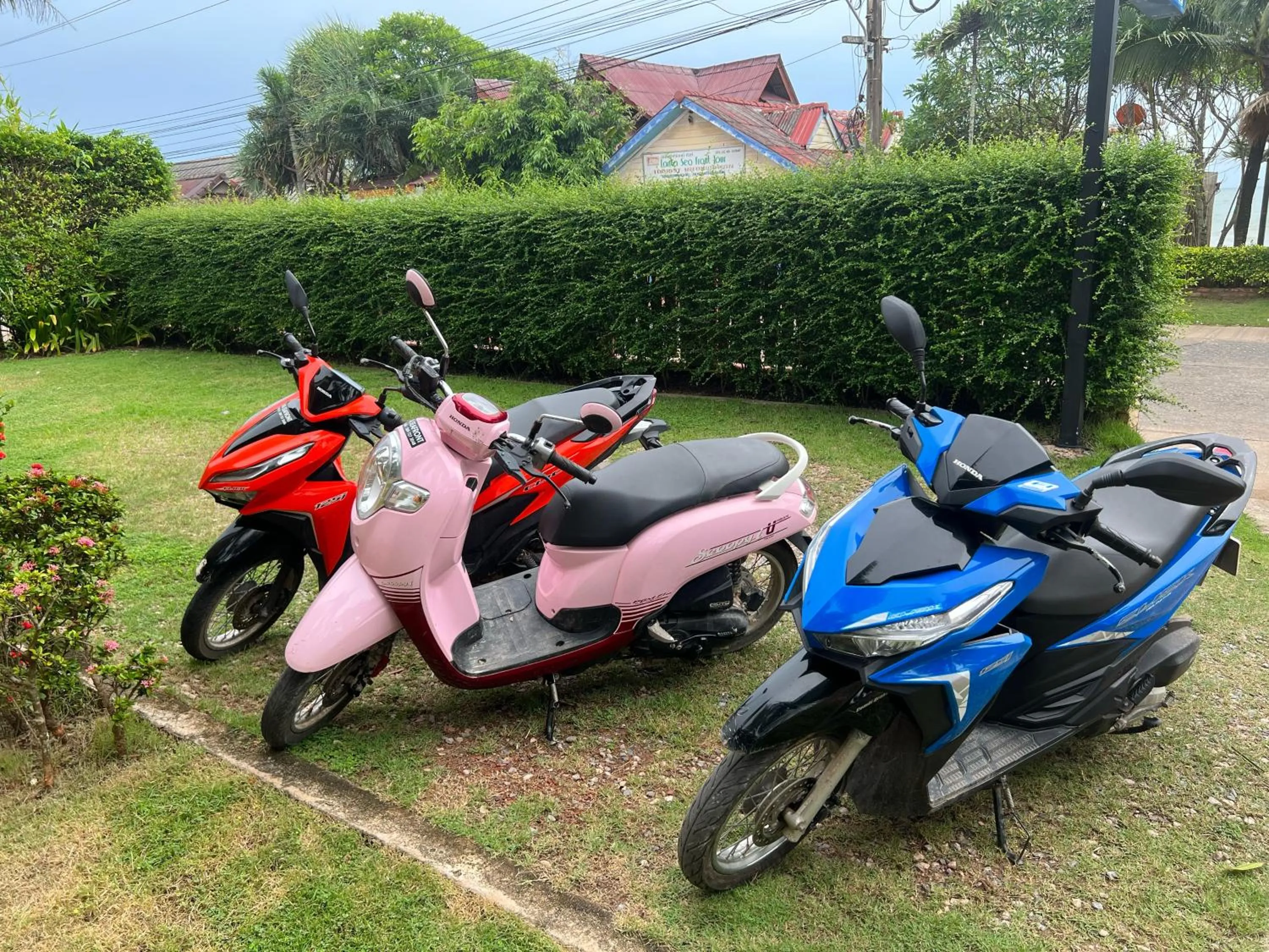 Parking in Lanta Seafront Resort