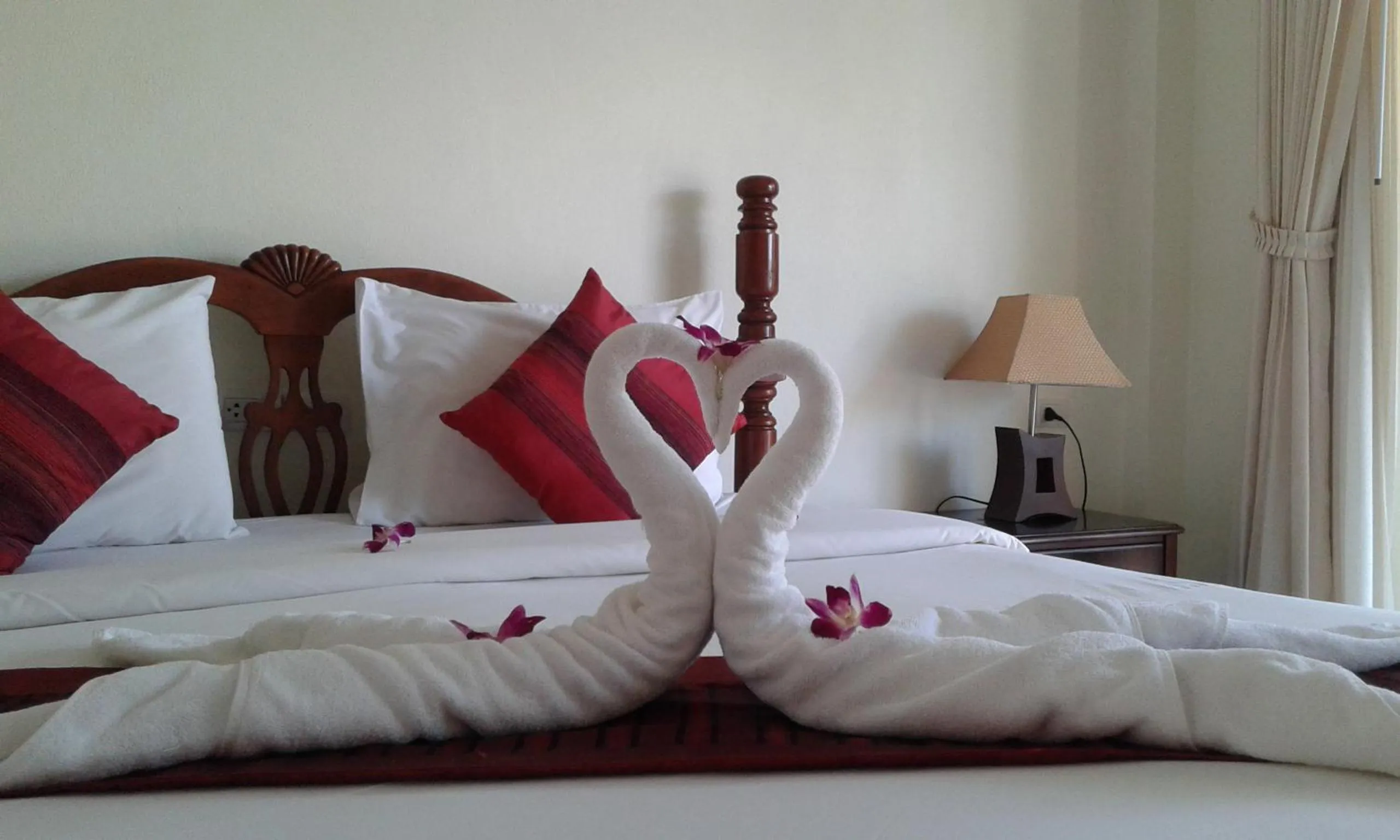 Decorative detail, Bed in Lanta Seafront Resort