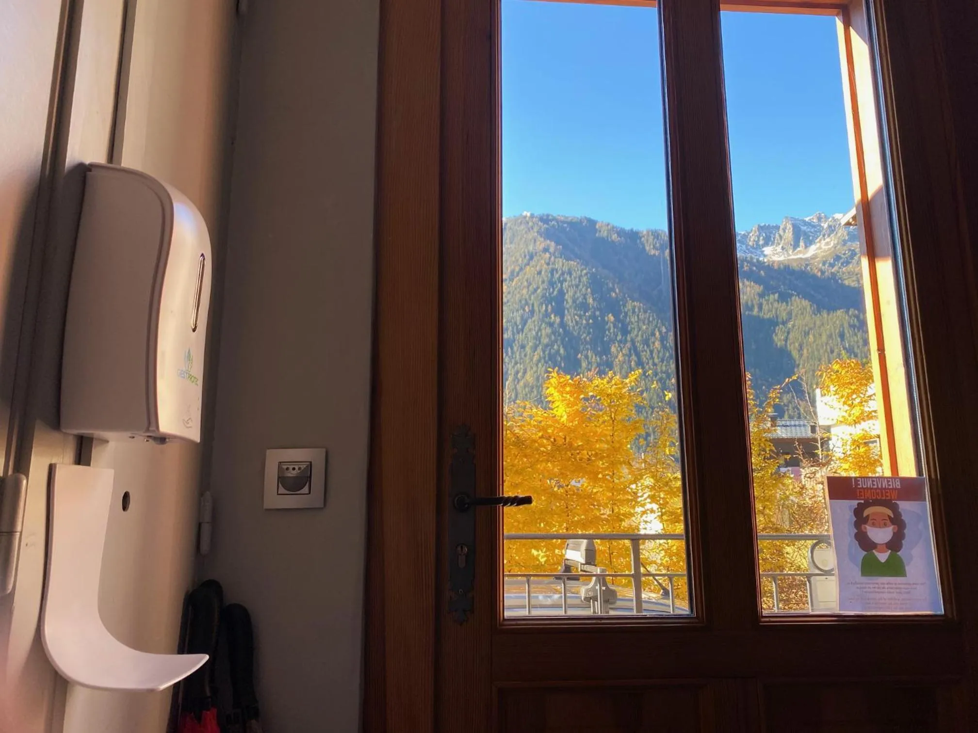 Bedroom in Villa Mont Blanc
