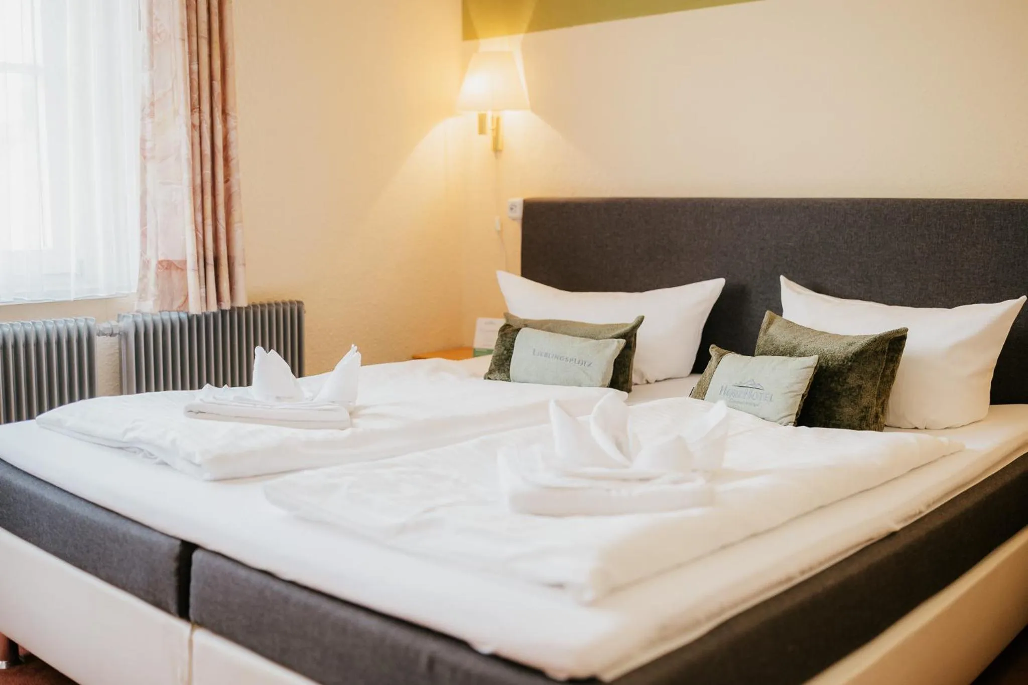 Photo of the whole room, Bed in HarzHotel Güntersberge