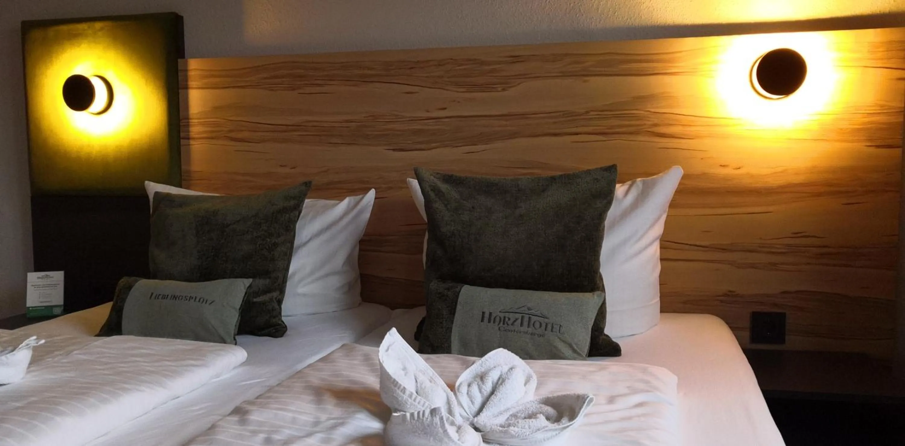 Photo of the whole room, Bed in HarzHotel Güntersberge