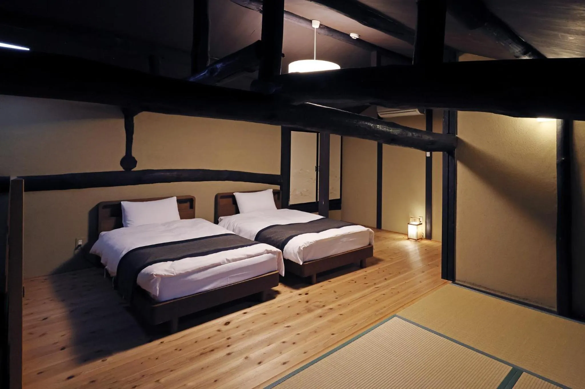 Bedroom, Bed in Heiankyu-dairi no yado