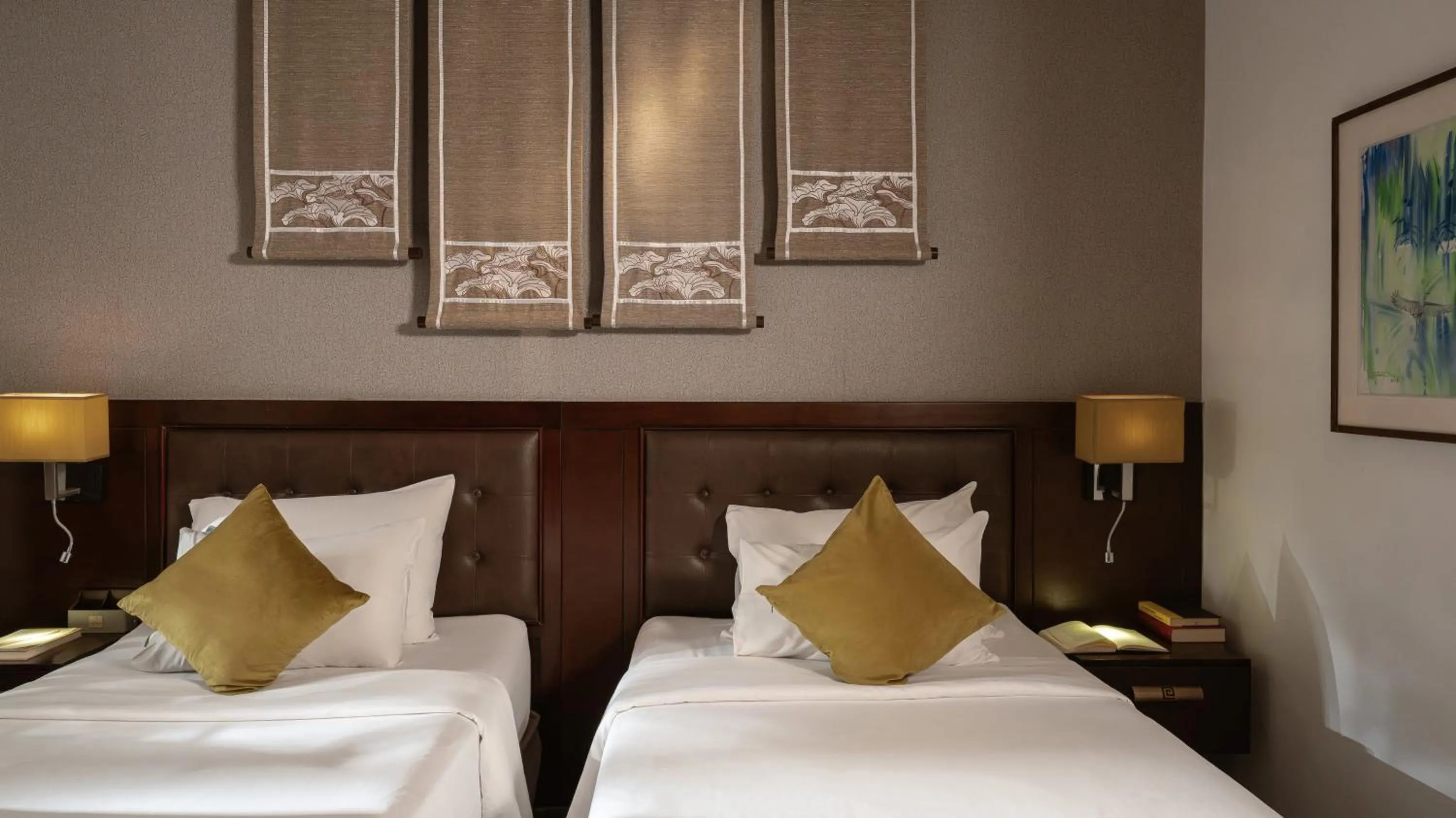 Bed in The Odys Boutique Hotel