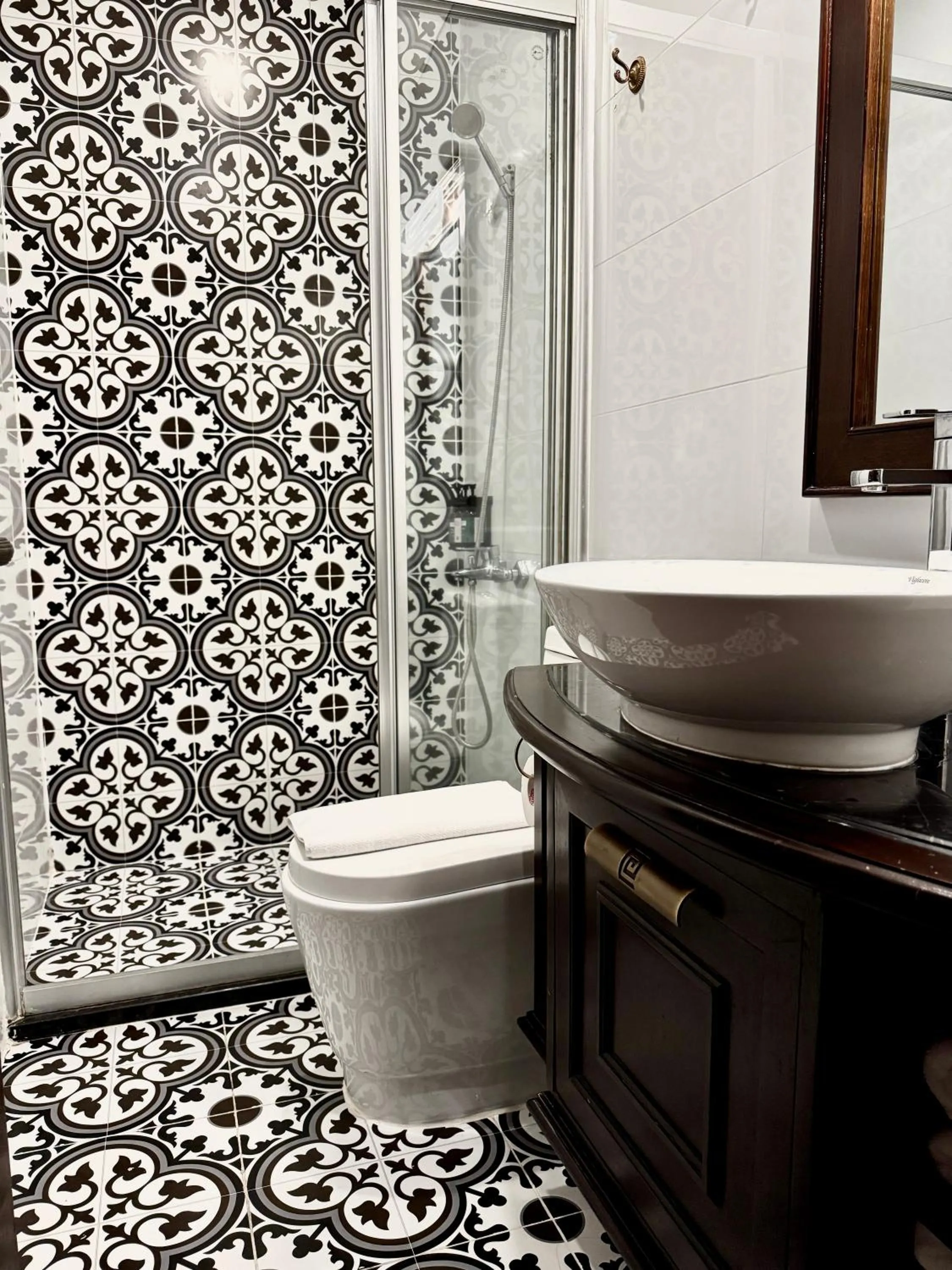 Shower in The Odys Boutique Hotel