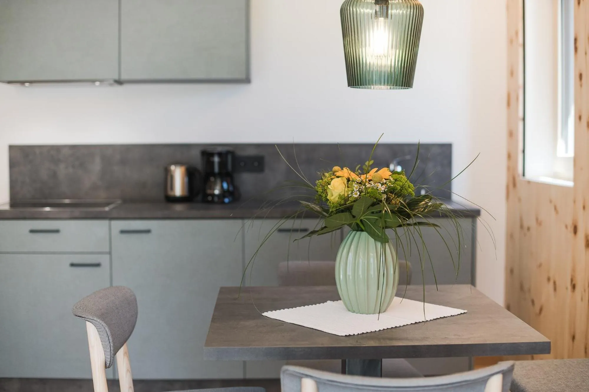 Kitchen or kitchenette in Amaris Suites