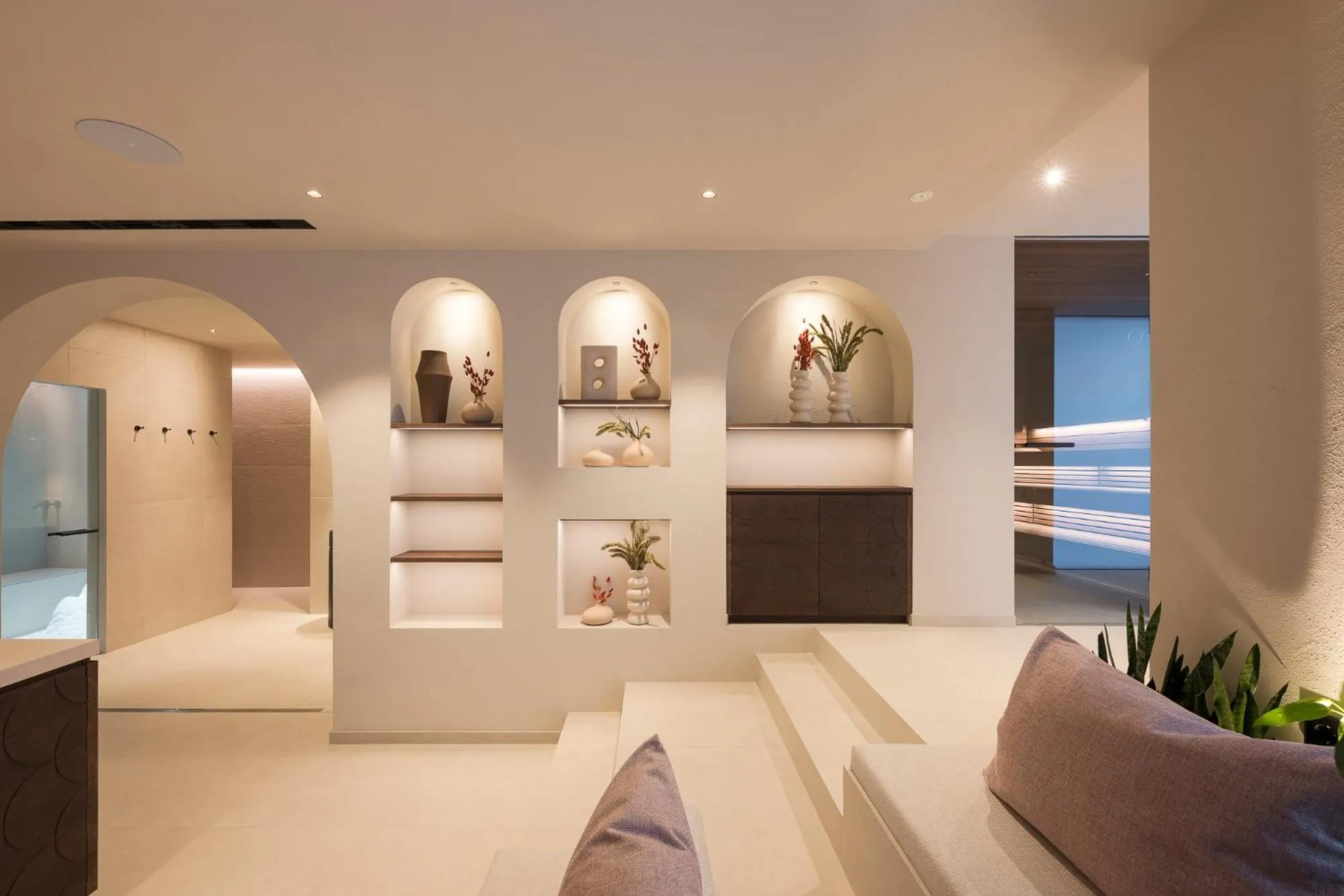 Spa and wellness centre/facilities, Bed in Amaris Suites