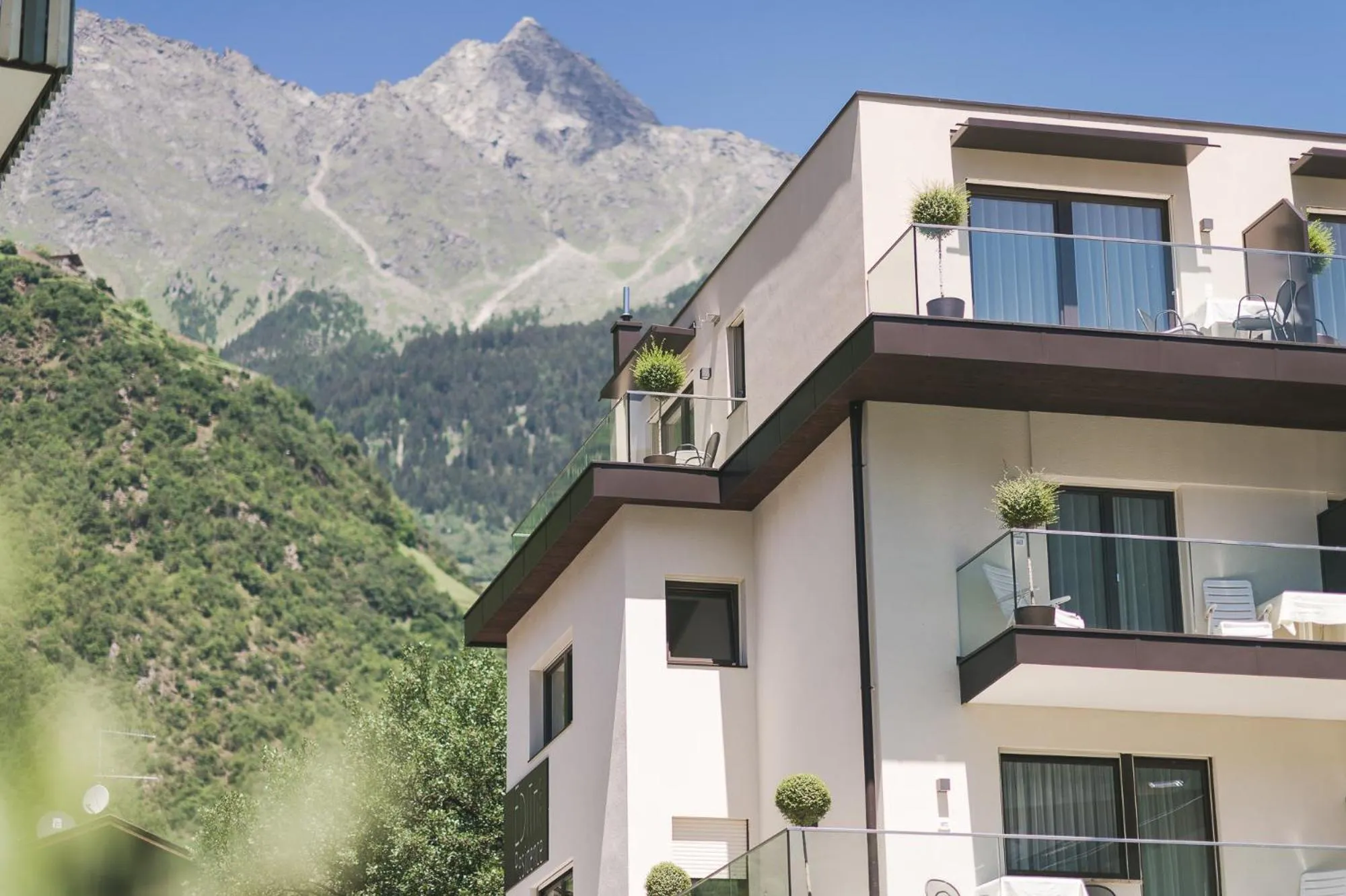 Mountain view in Amaris Suites